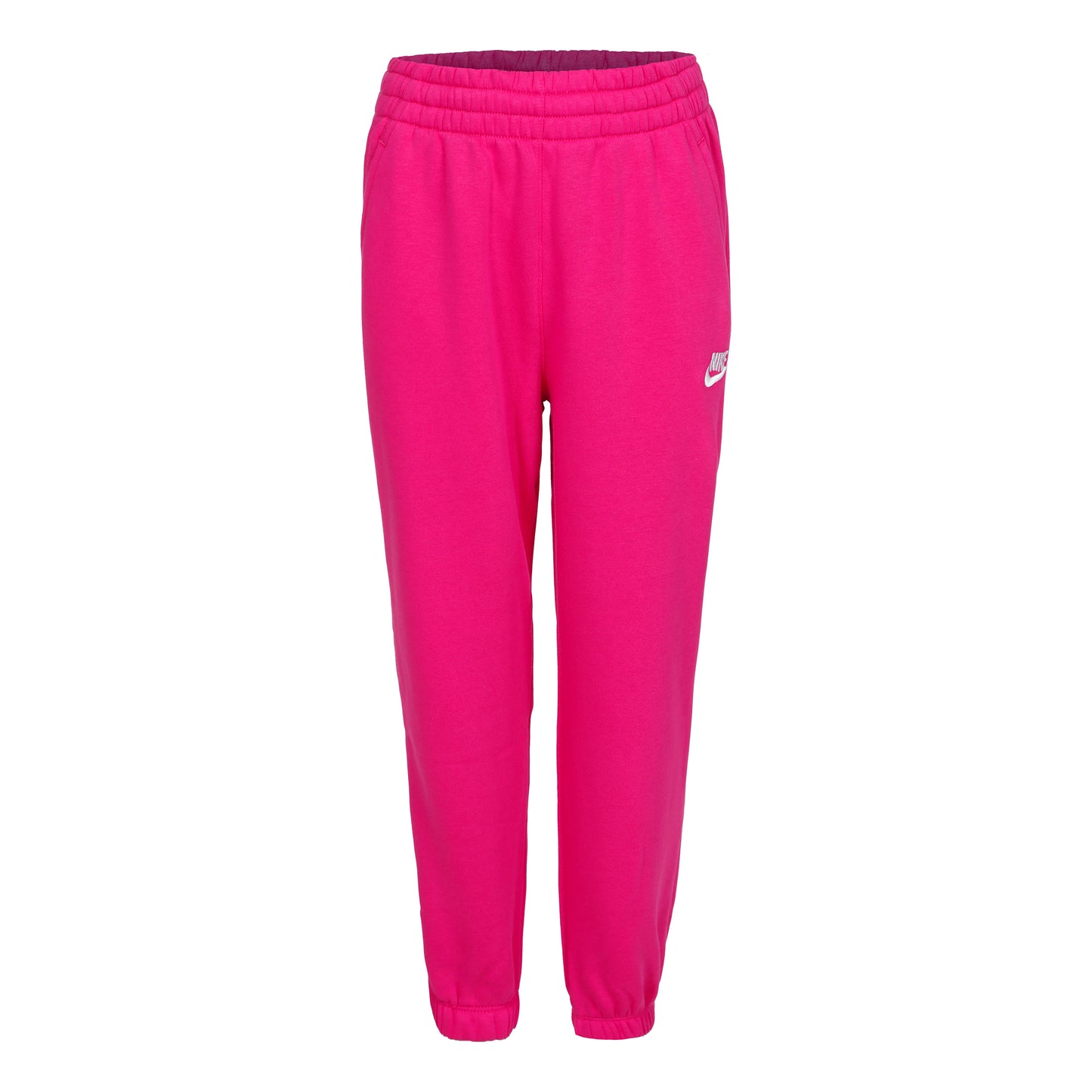 Nike Club Fleece Loose Tréninkové kalhoty Dívky - růžová,