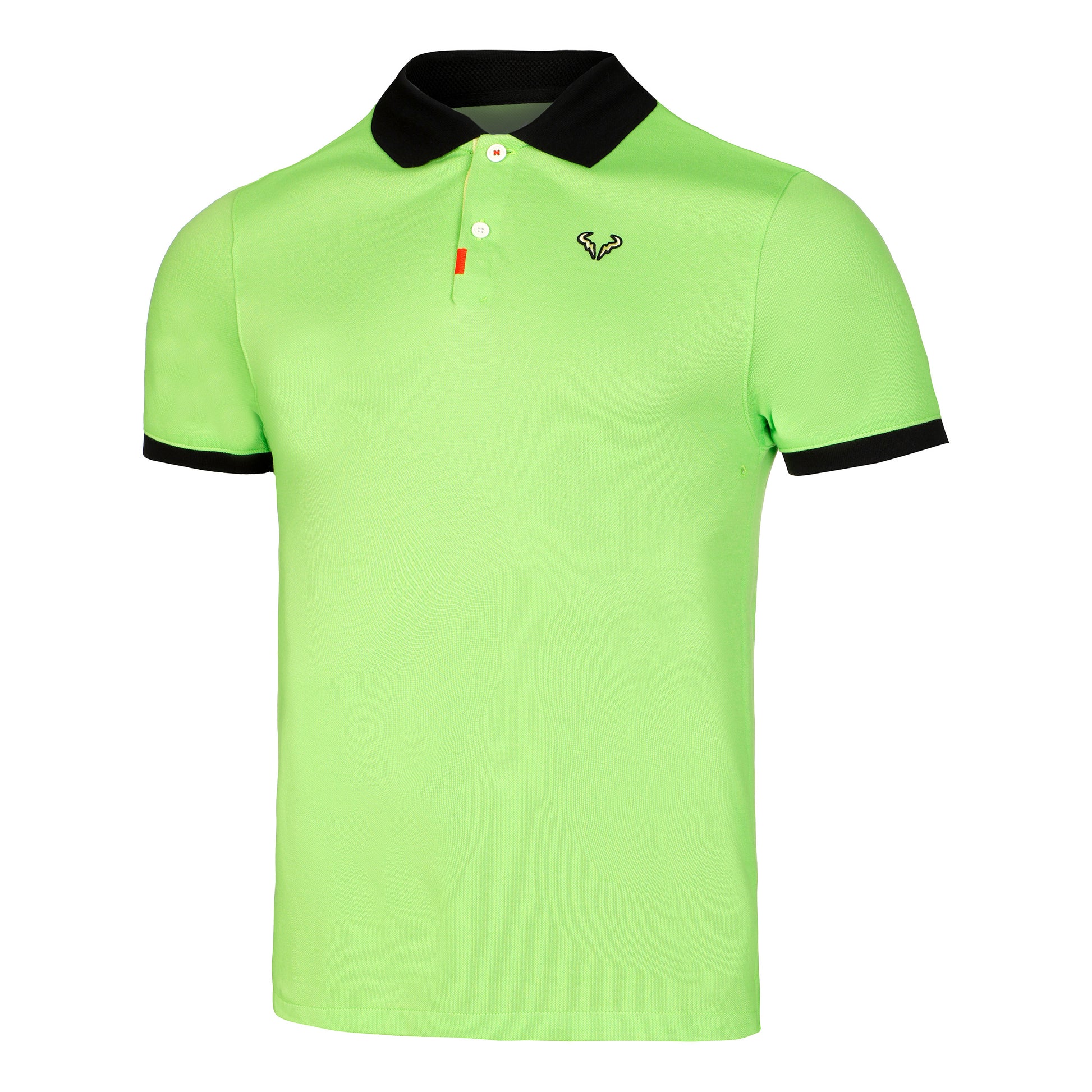 Nike Dri-Fit RAFA Slim Pólo Muži - neonově zelená, černá