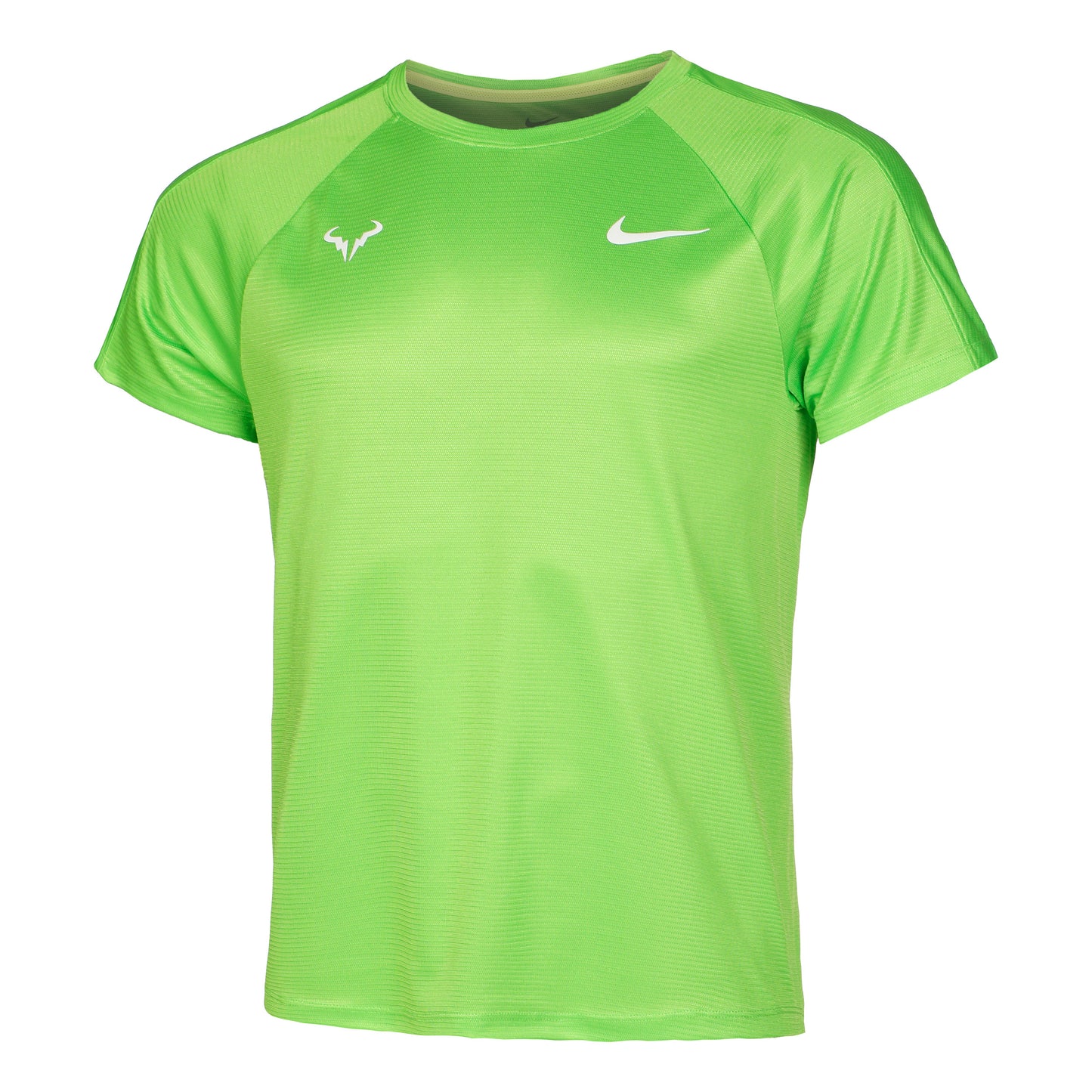 Nike Dri-Fit RAFA MNK Challenger Tričko Muži - neonově zelená,