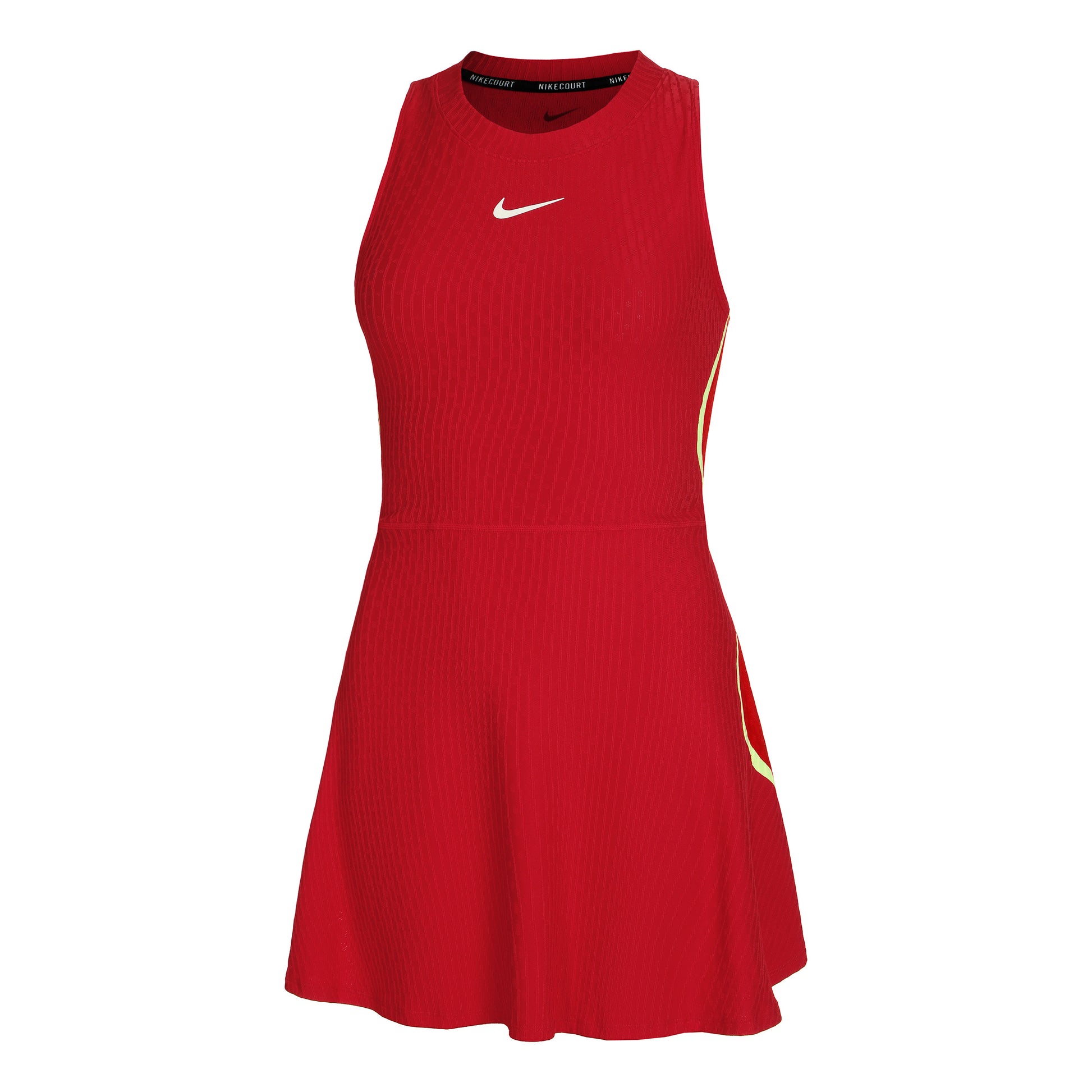 Nike Court Dri-Fit Slam Šaty Dámy - červená,