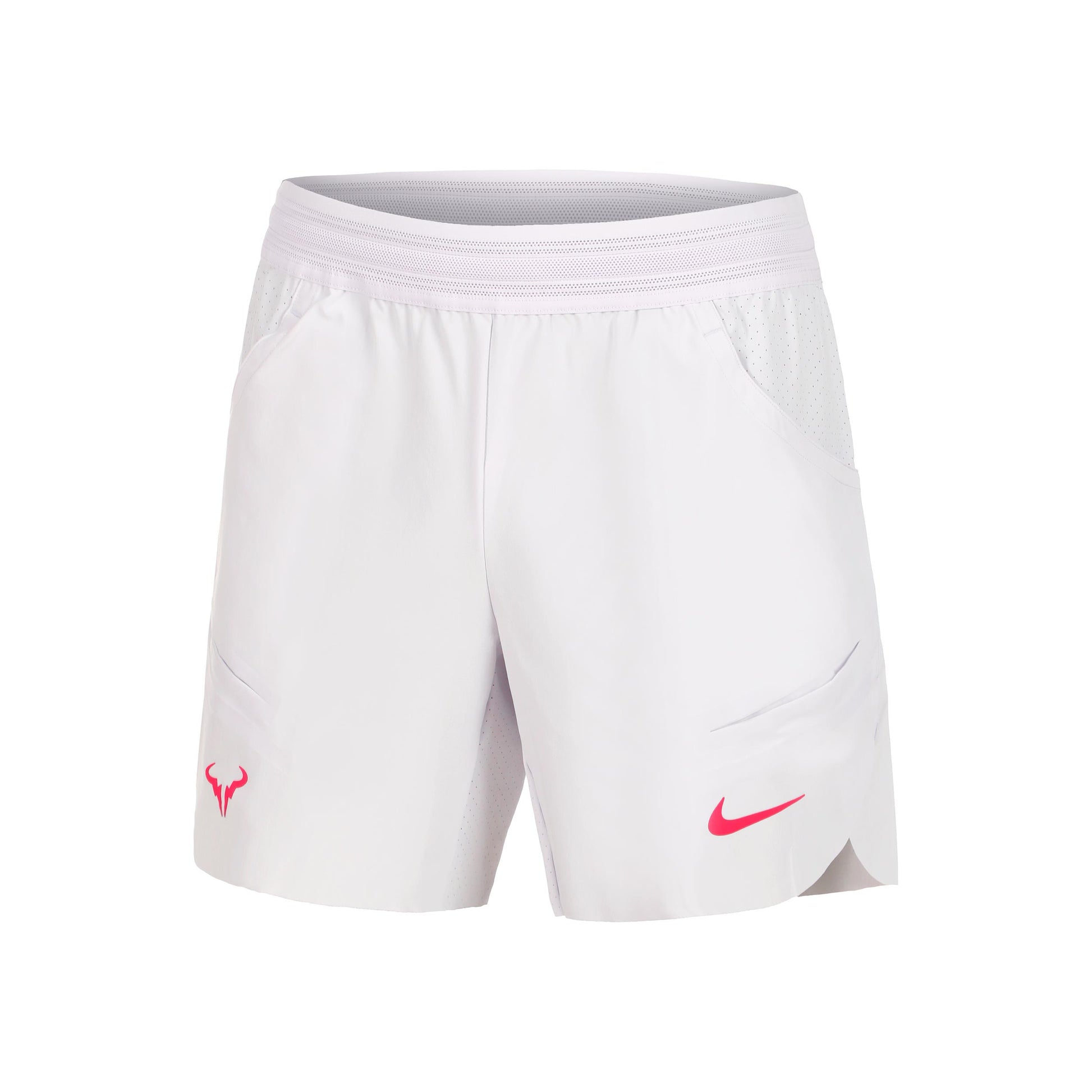 Nike Dri-Fit RAFA MNK 7in Šortky Muži - bílá, růžová