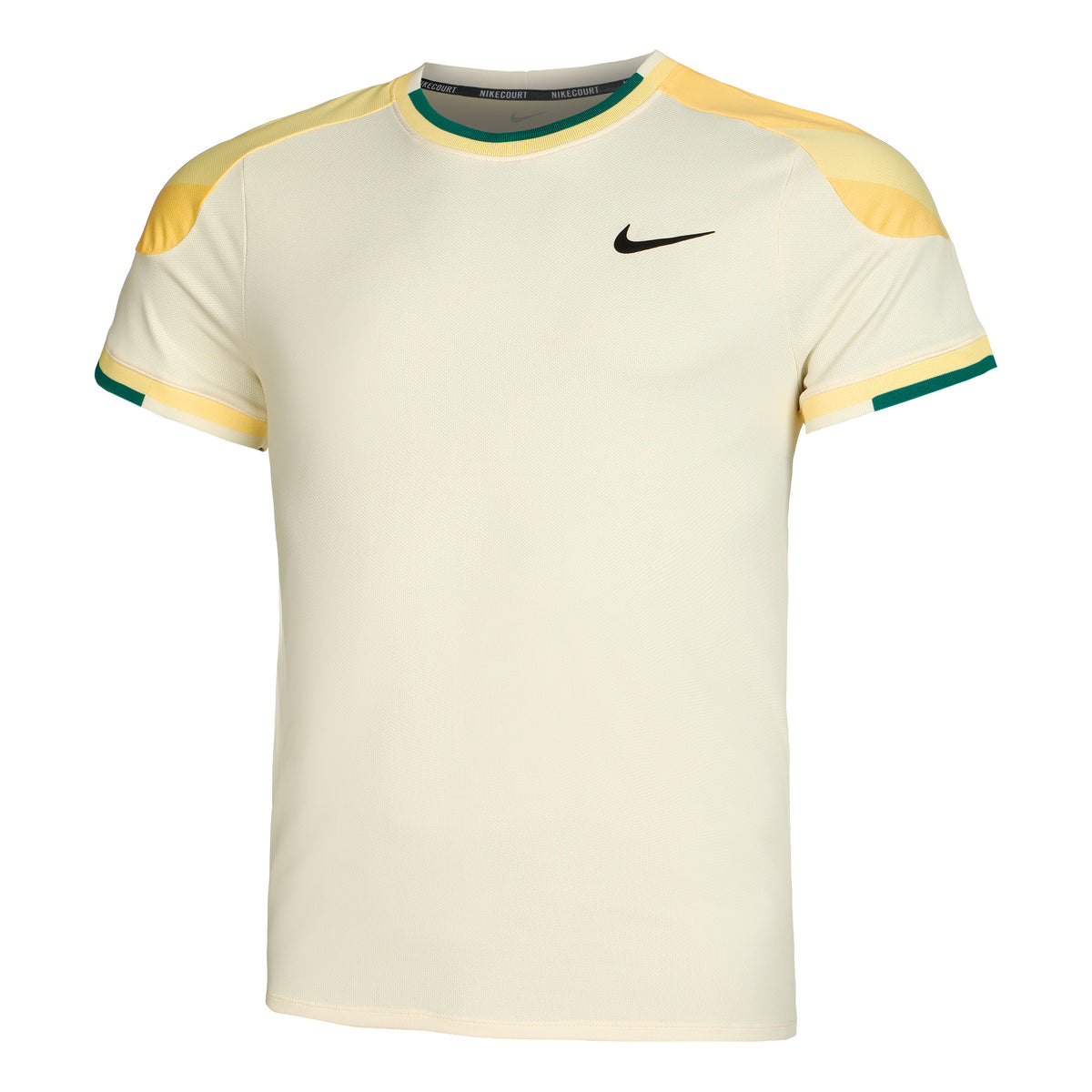 Nike Court Court Dri-Fit Slam Tričko Muži - krémová, vícebarevné