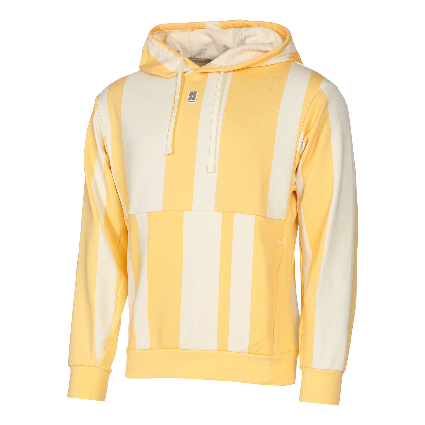 Nike Court Dri-Fit Heritage Fleece Hoody Muži - žluto-zlatá, krémová