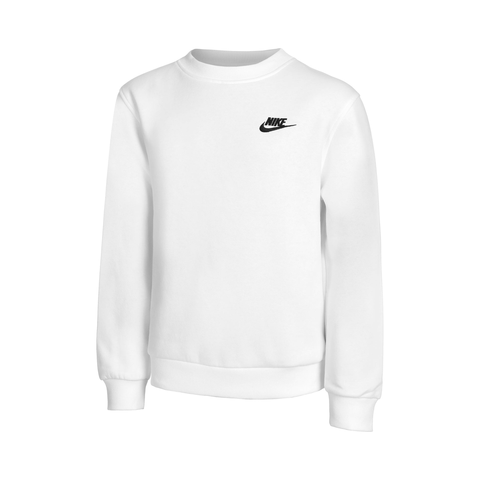 Nike Club Fleece S dlouhým rukávem Děti - bílá,