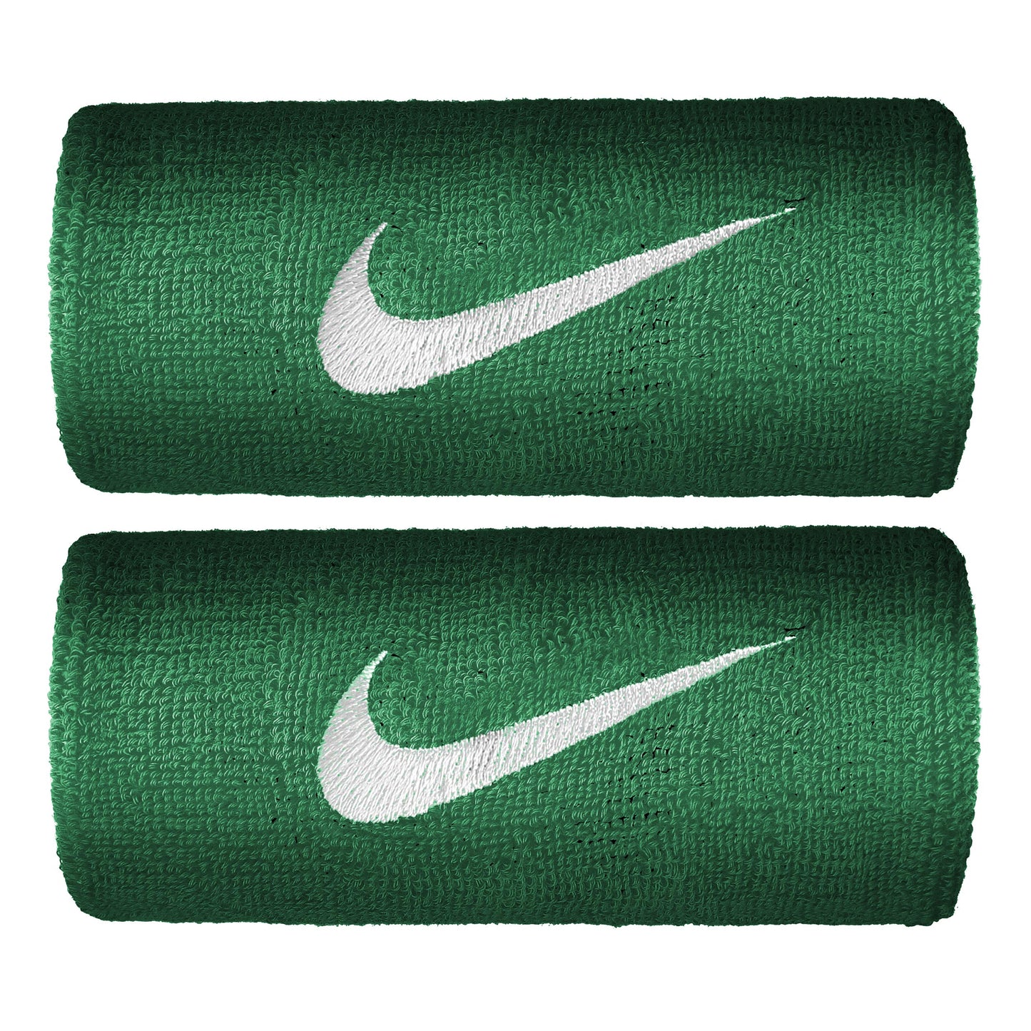 Nike Premier DW Potítko 2ks v baleni dlhý - tmavě zelená, bílá