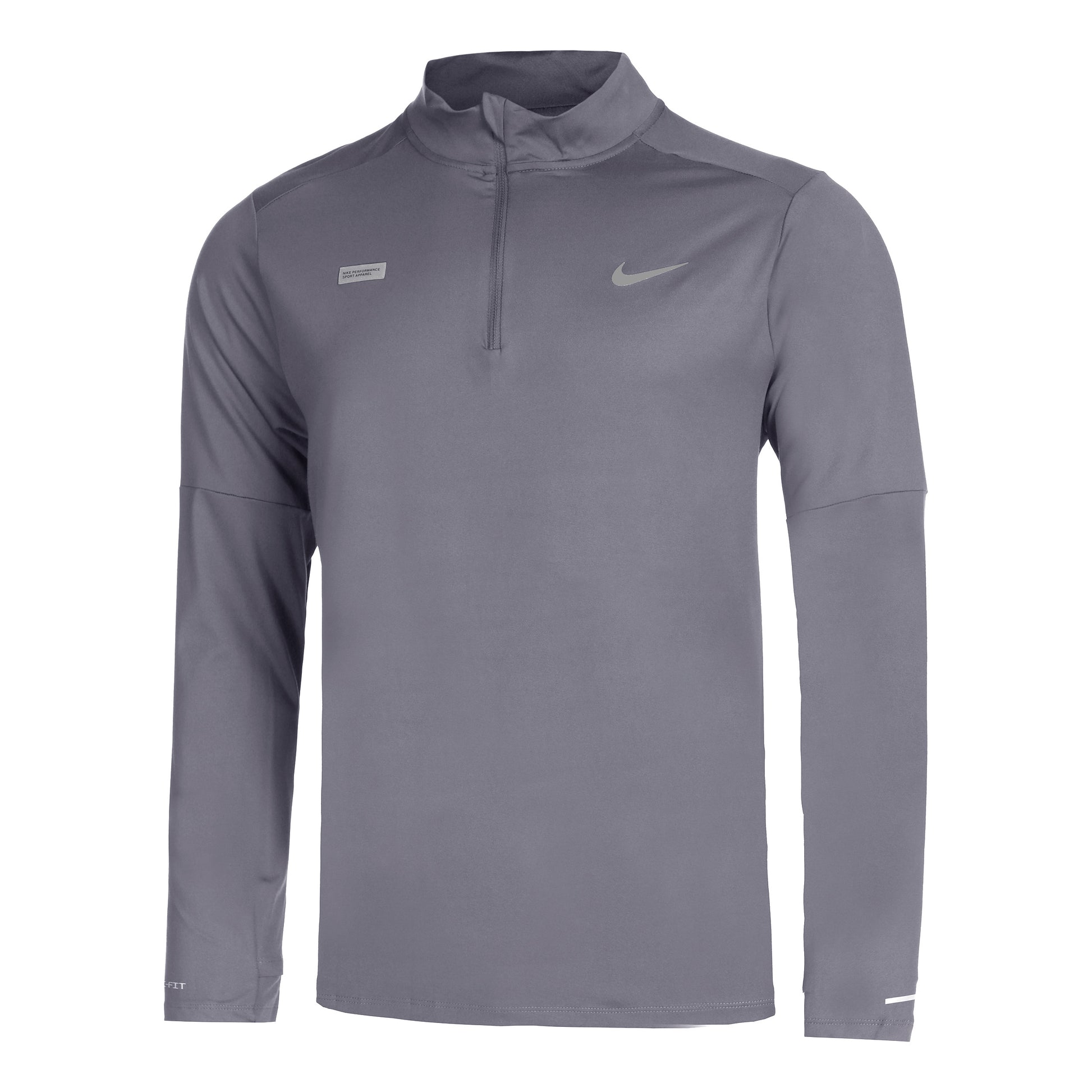 Nike Dri-Fit Element Flash Half-Zip Bežecké Tričko Muži-Šedá