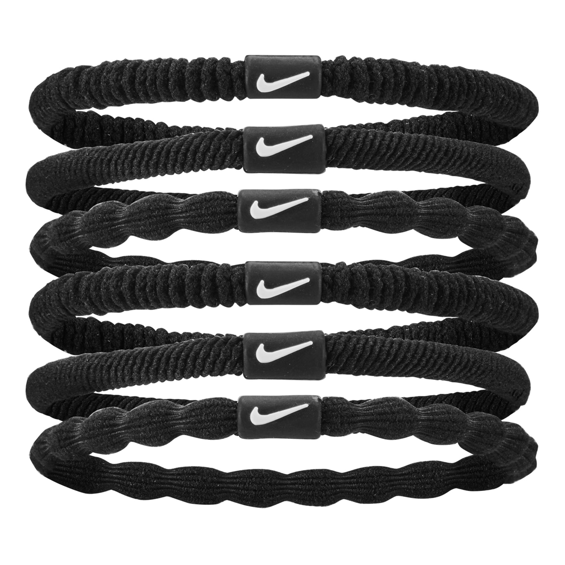 Nike Flex Čelenka 6ks Balení-Černá,Bílá