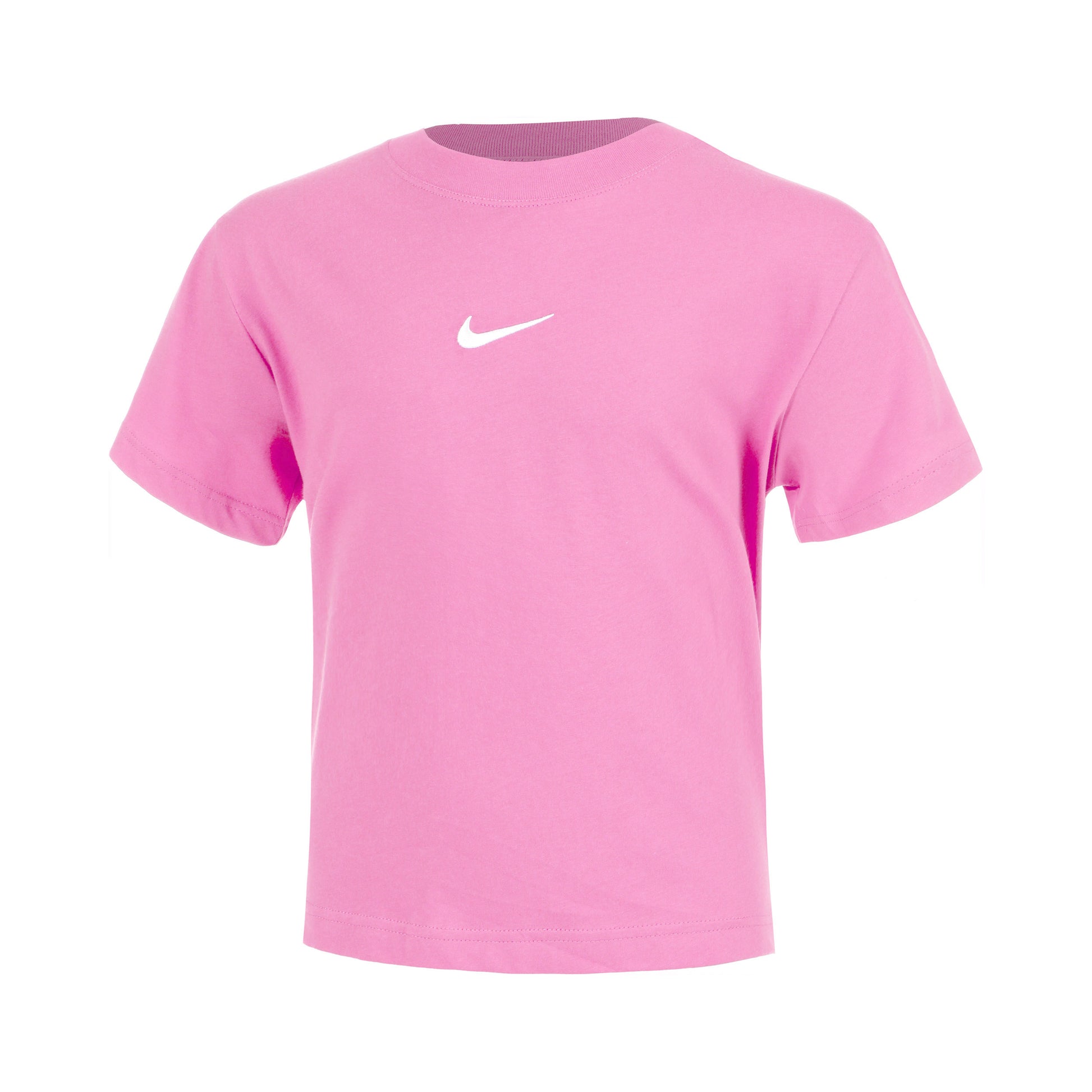 Nike New Sportswear Essential Boxy Tričko Dívky - růžová,