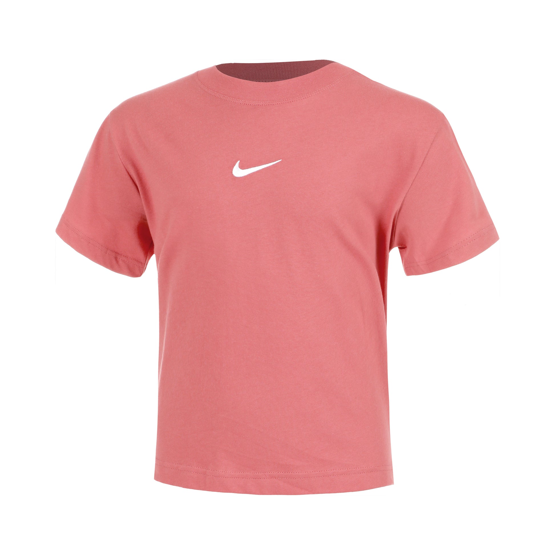 Nike New Sportswear Essential Boxy Tričko Dívky - korálová,