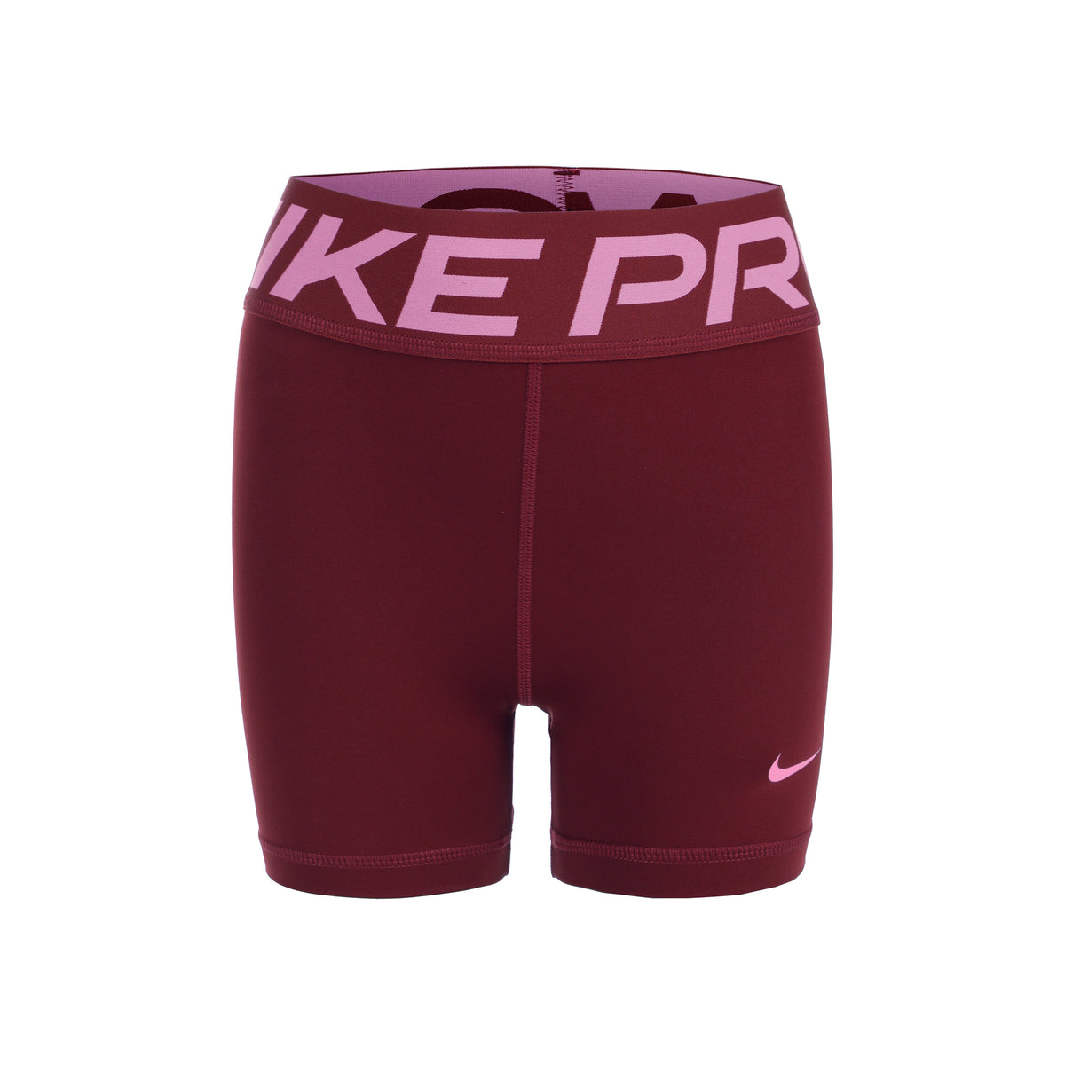 Nike Dri-Fit  Šortky Dívky - tmavě červená,