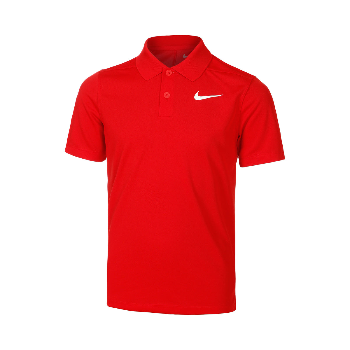Nike Dri-Fit Victory Pólo Chlapci - červená,