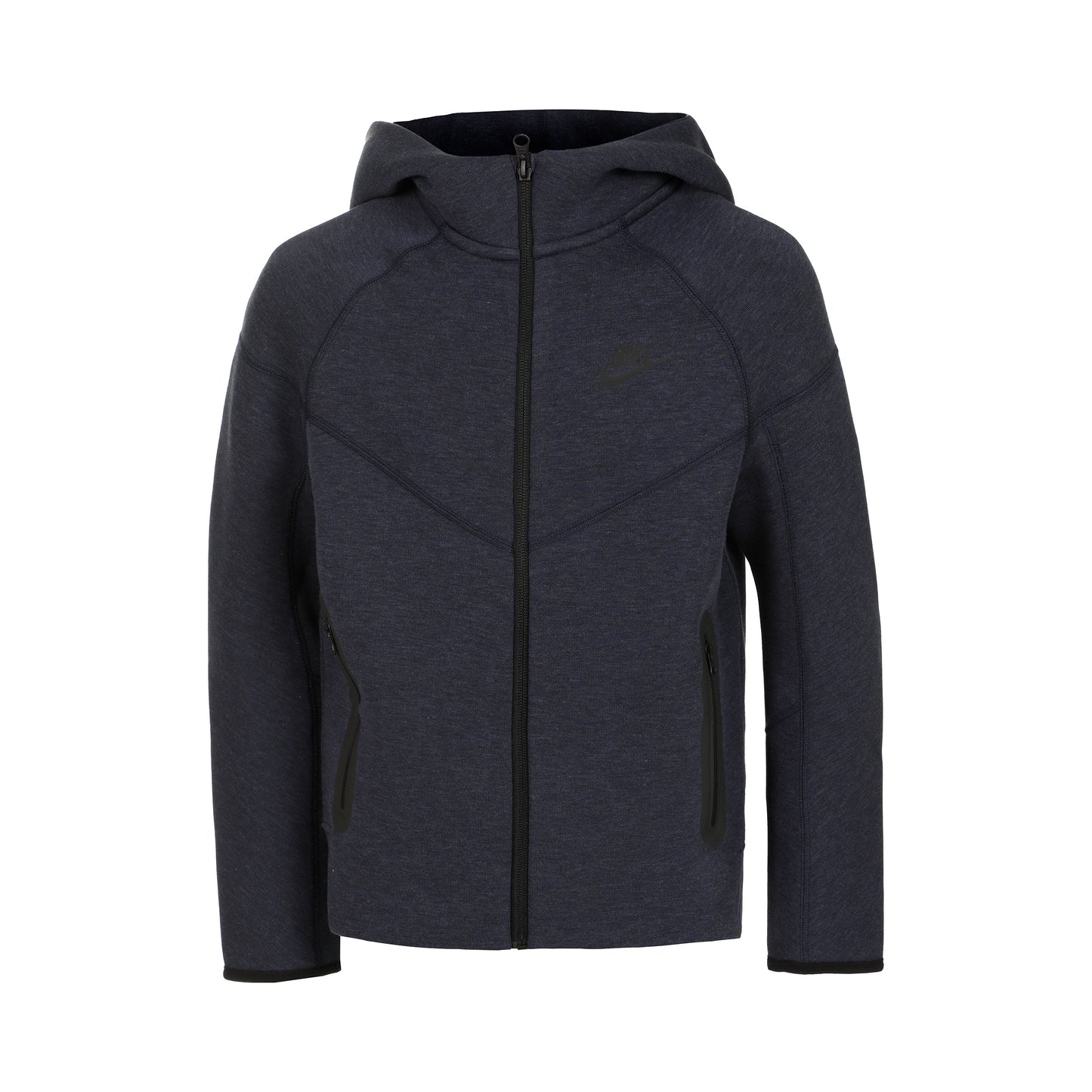 Nike Tech Fleece Full-Zip Mikina s kapucí Chlapci - tmavě modrá,