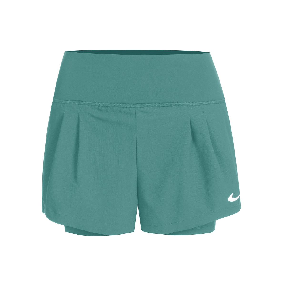 Nike Court Dri-Fit Advantage Šortky Dámy - tmavě zelená,
