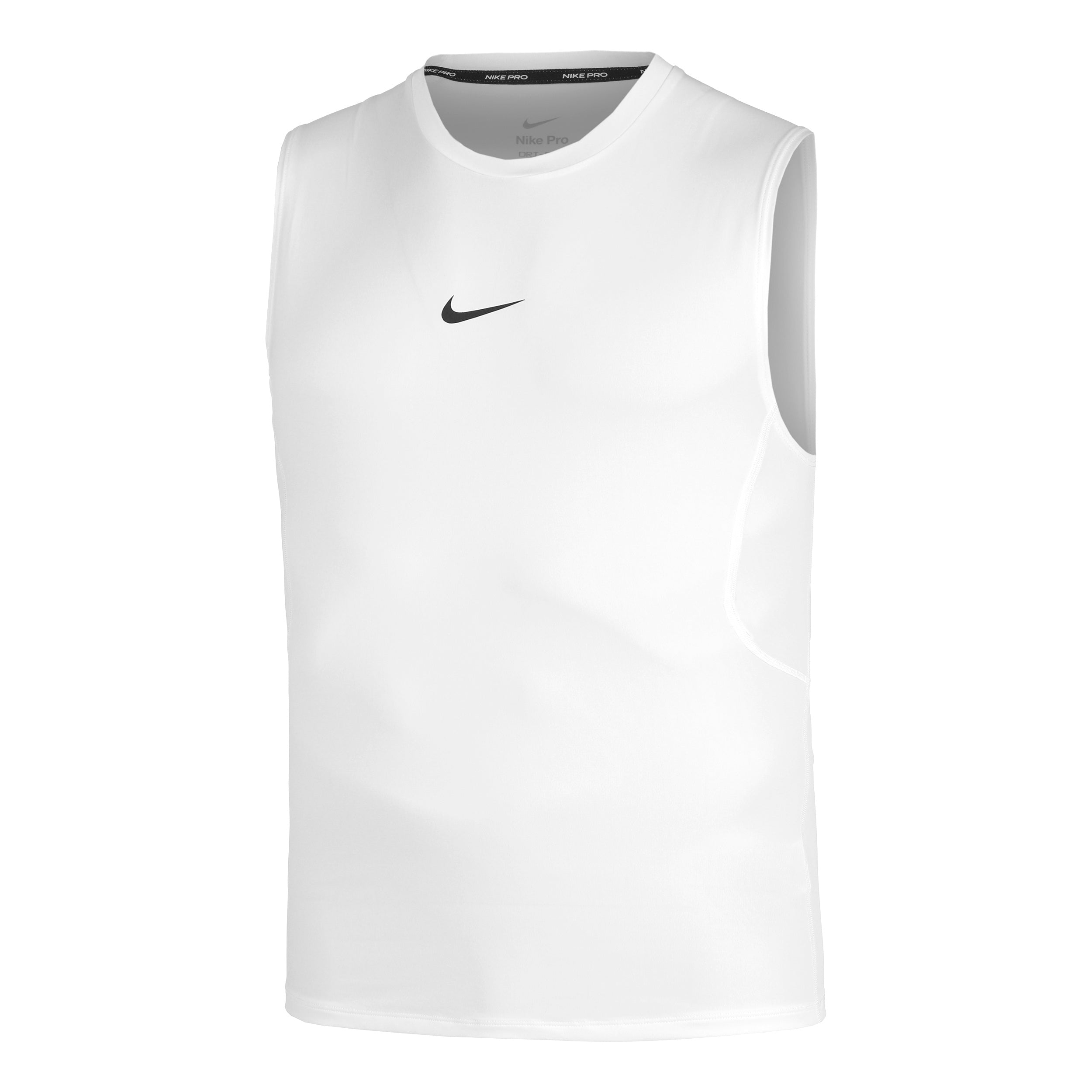 Nike Dri-Fit Pro Tight Fitness Sportovní Tílko Muži-Bílá