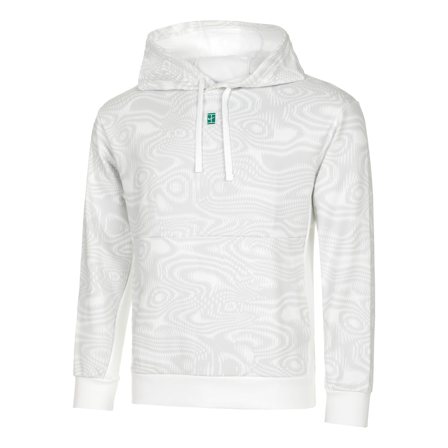 Nike Dri-Fit Heritage Fleece Hoody Muži - bílá,
