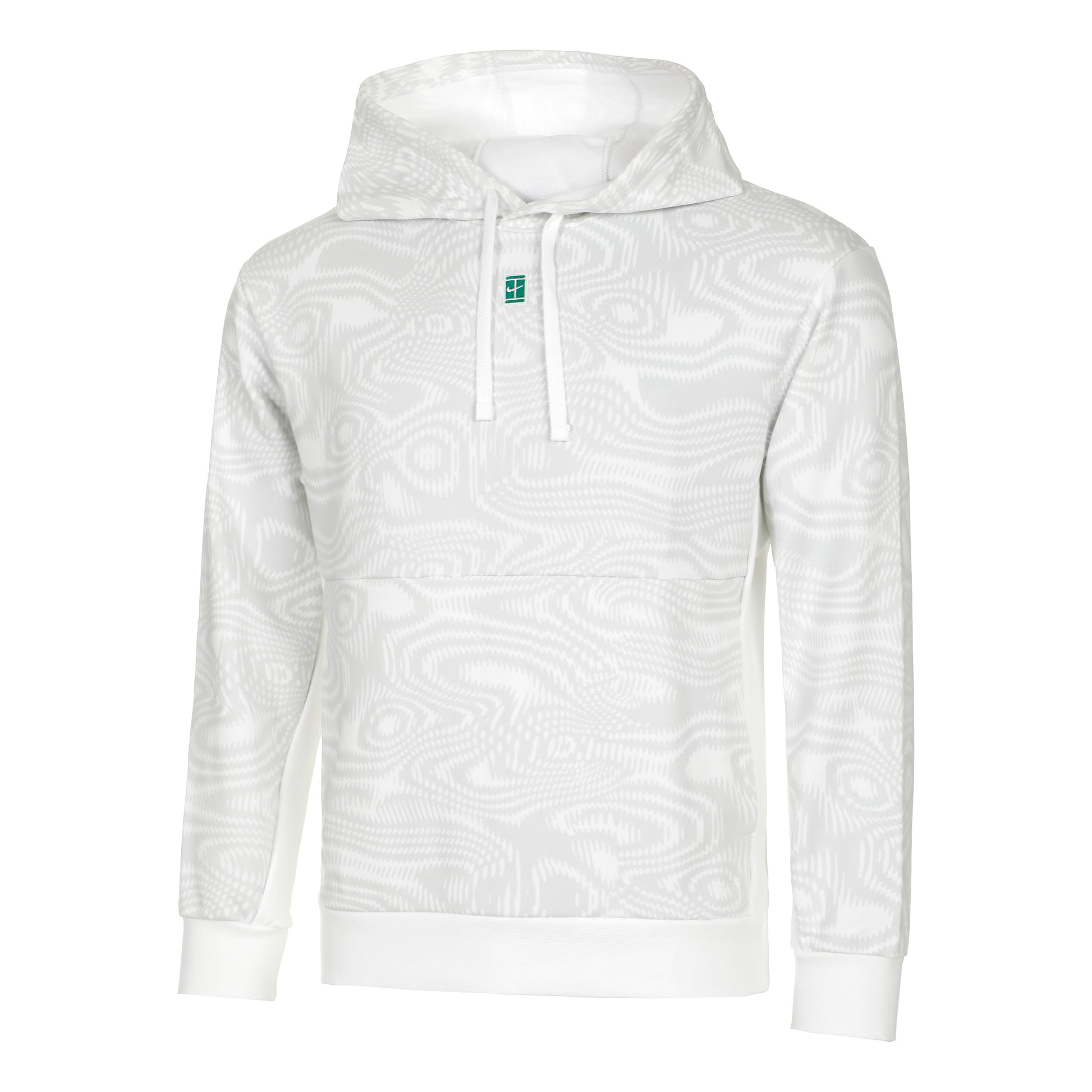 Nike Dri-Fit Heritage Fleece Hoody Muži - bílá,
