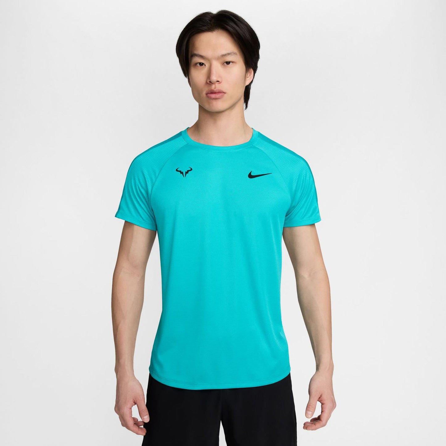 Nike Dri-Fit RAFA MNK Challenger Tričko Muži - zelená,