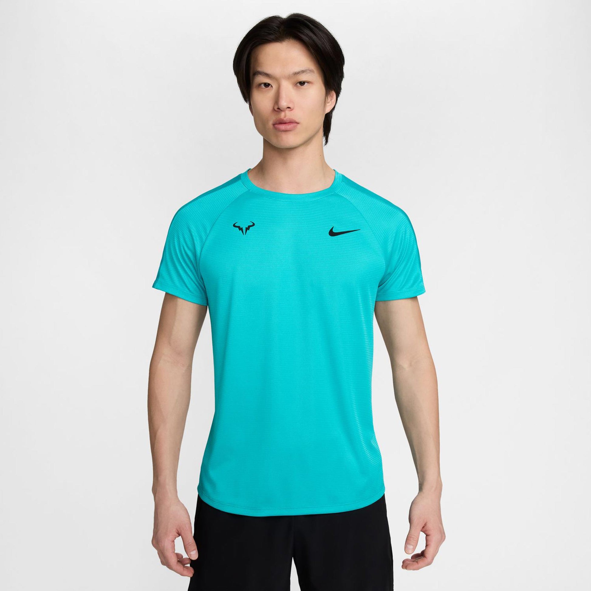 Nike Dri-Fit RAFA MNK Challenger Tričko Muži - zelená,