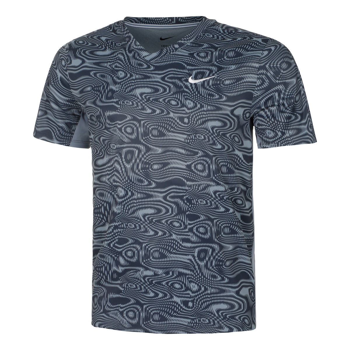 Nike Dri-Fit Court Advantage Novelty Tričko Muži - modro-šedá,