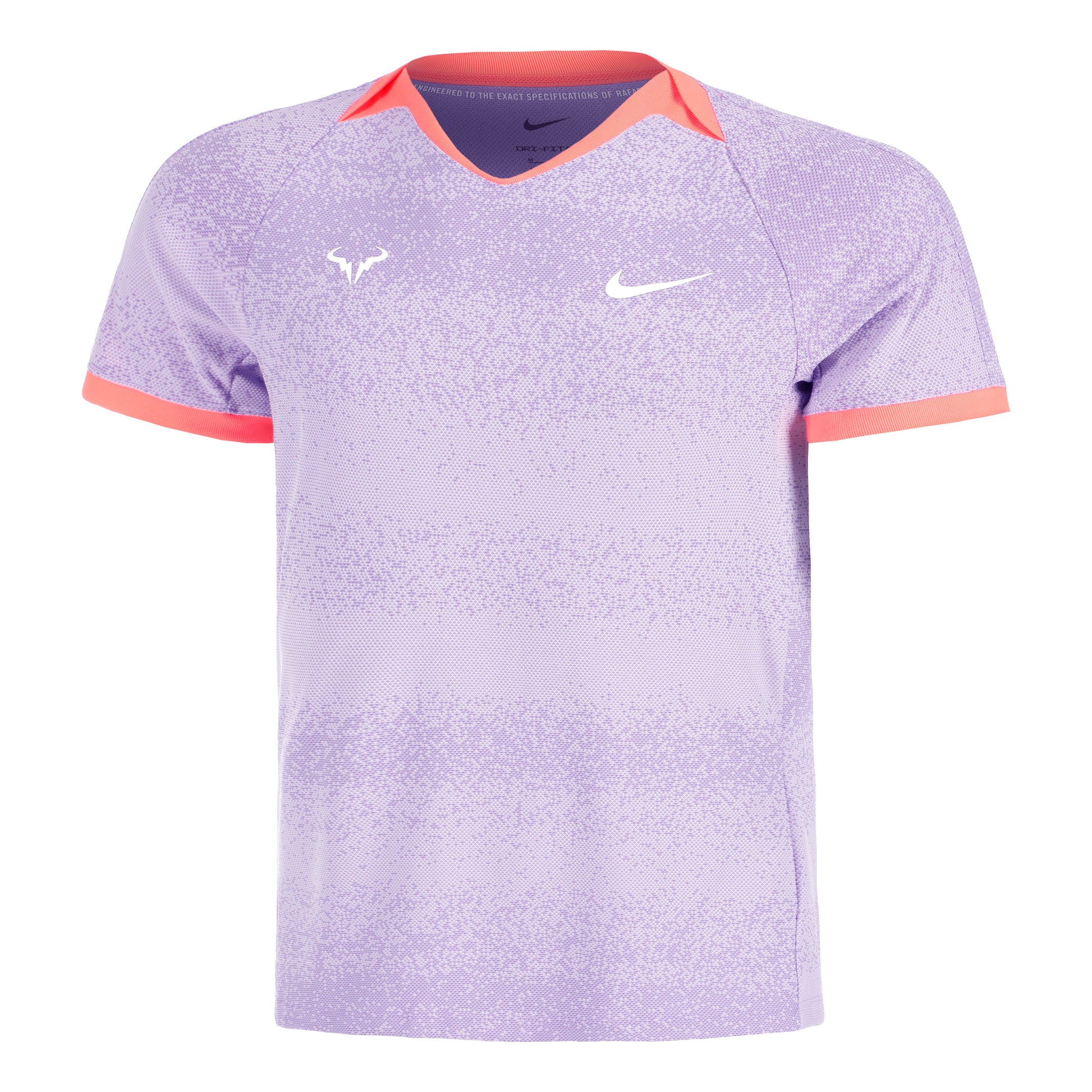 Nike Rafa Court Dri-Fit Advantage Tričko Muži - fialová, oranžová