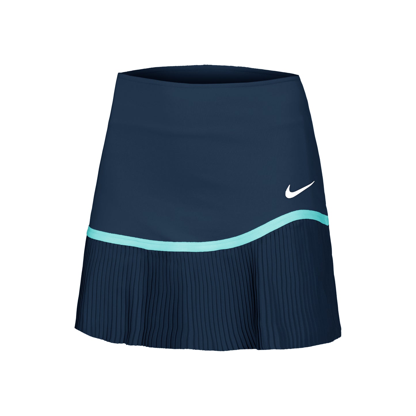 Nike Dri-Fit Advantage Pleated Sukně Dámy - tmavě modrá, tyrkysová