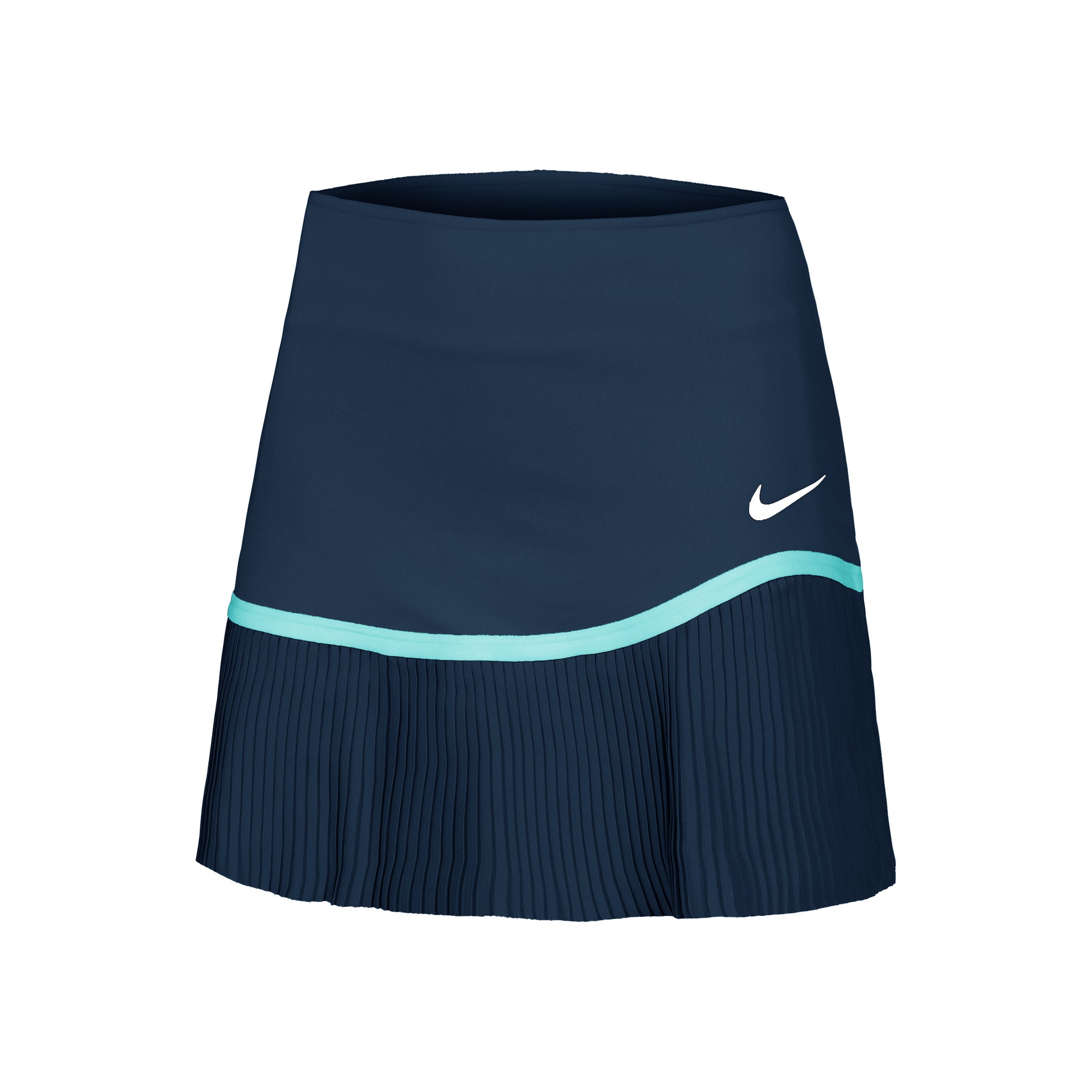 Nike Dri-Fit Advantage Pleated Sukně Dámy - tmavě modrá, tyrkysová