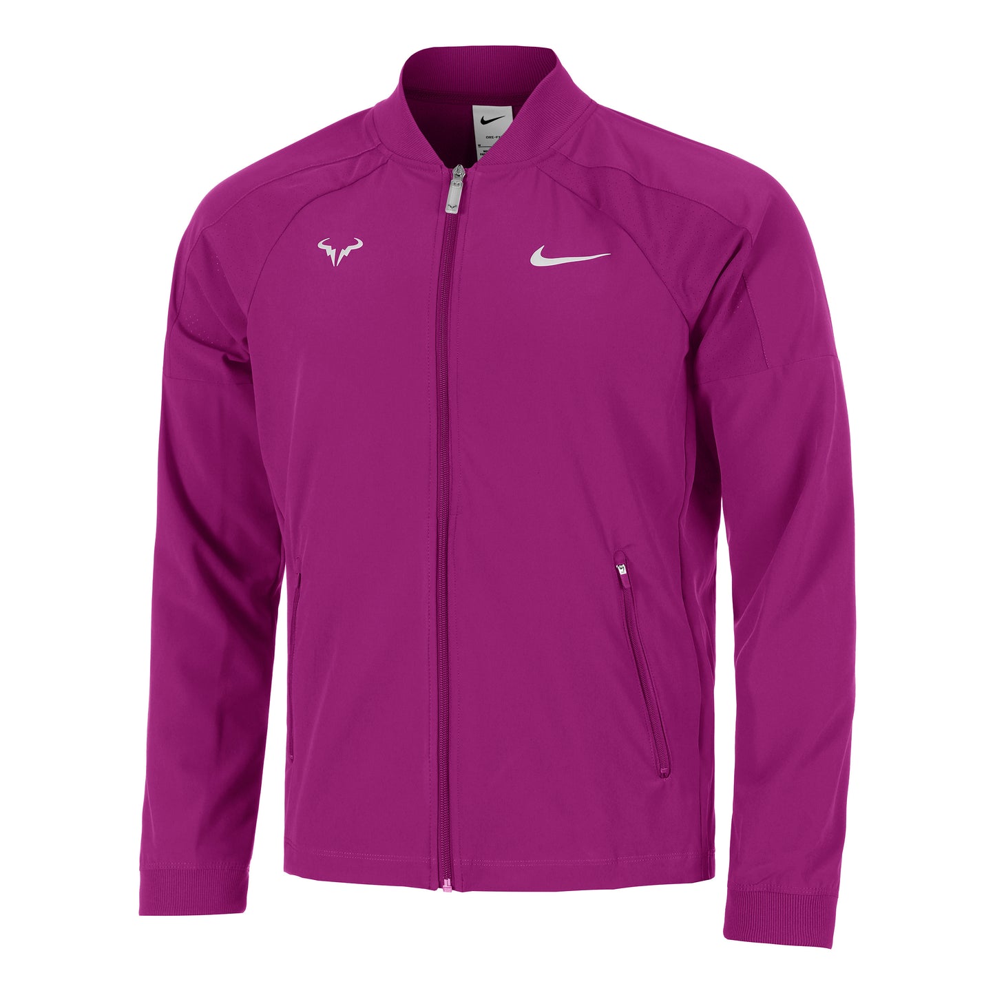 Nike Dri-Fit RAFA MNK Tréninková bunda Muži - berry,
