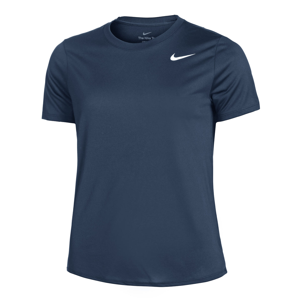 Nike Dri-Fit Regular Tričko Dámy - tmavě modrá, bílá