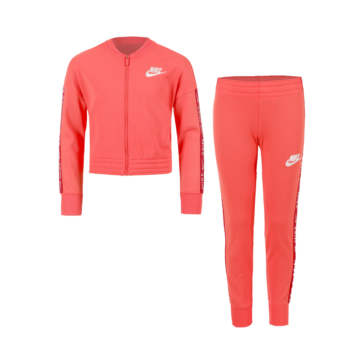 Nike Tricot Tréninkový souprava Dívky - korálová,