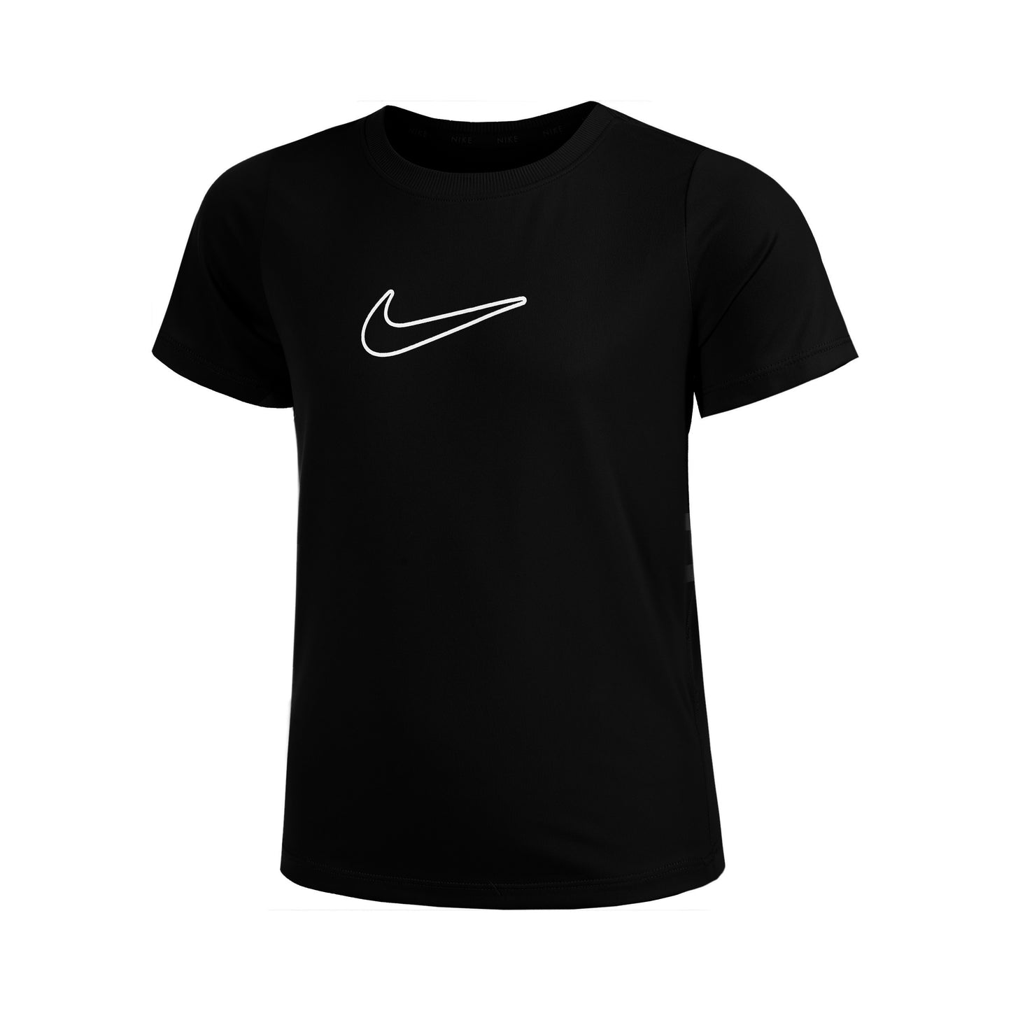Nike Dri-Fit One STD Tričko Dívky-Černá
