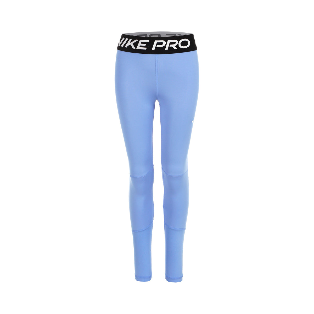 Nike Pro Těsné Dívky - světle modrá, bílá