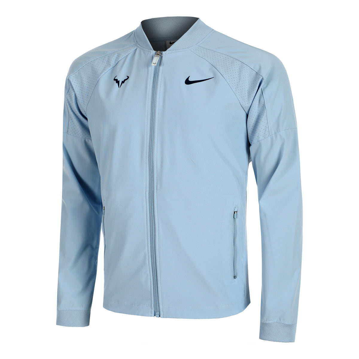 Nike Dri-Fit RAFA MNK Tréninková bunda Muži - světle modrá, černá