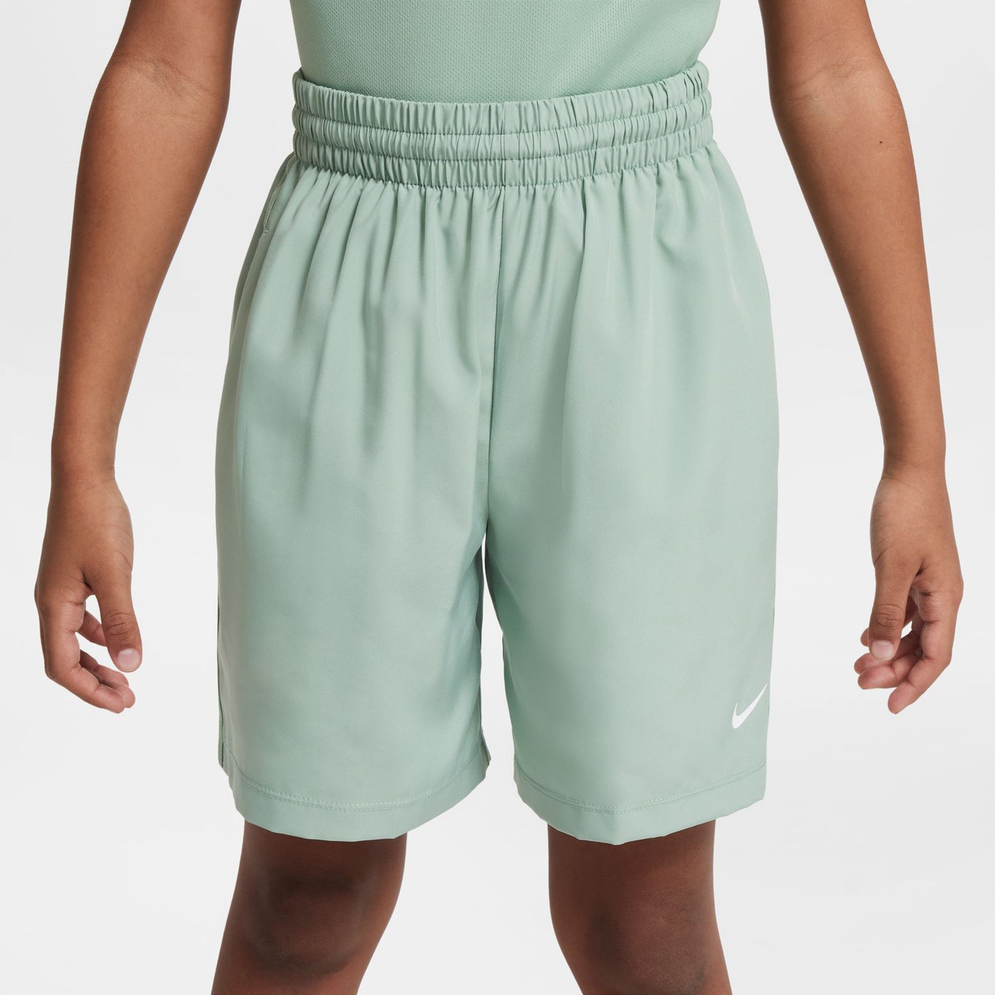 Nike Big Šortky Chlapci - světle zelená,