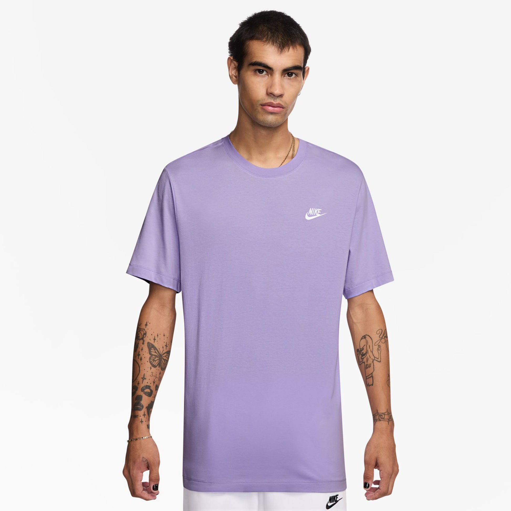 Nike Sportswear Club Tričko Muži - fialová,