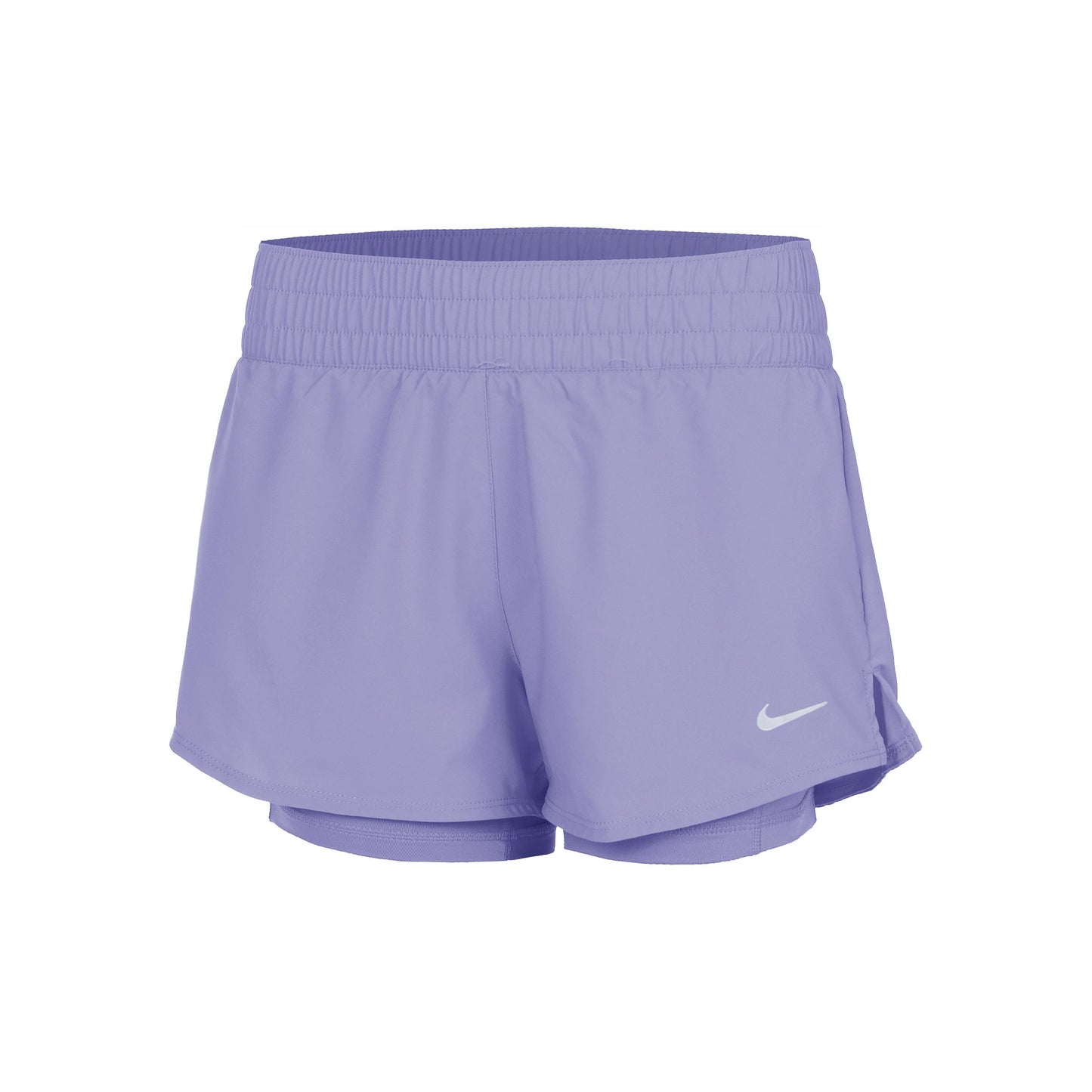 Nike Dri-Fit One Mid Rise 2in1 3in Šortky Dámy - fialová,