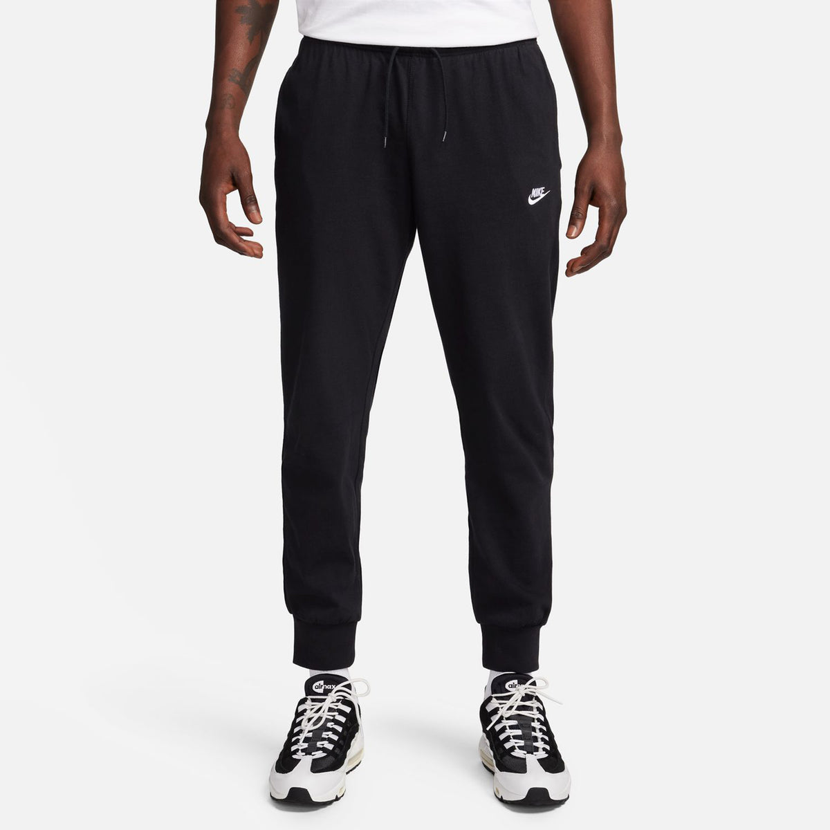 Nike Club Knit Tréninkové Kalhoty Muži - Černá