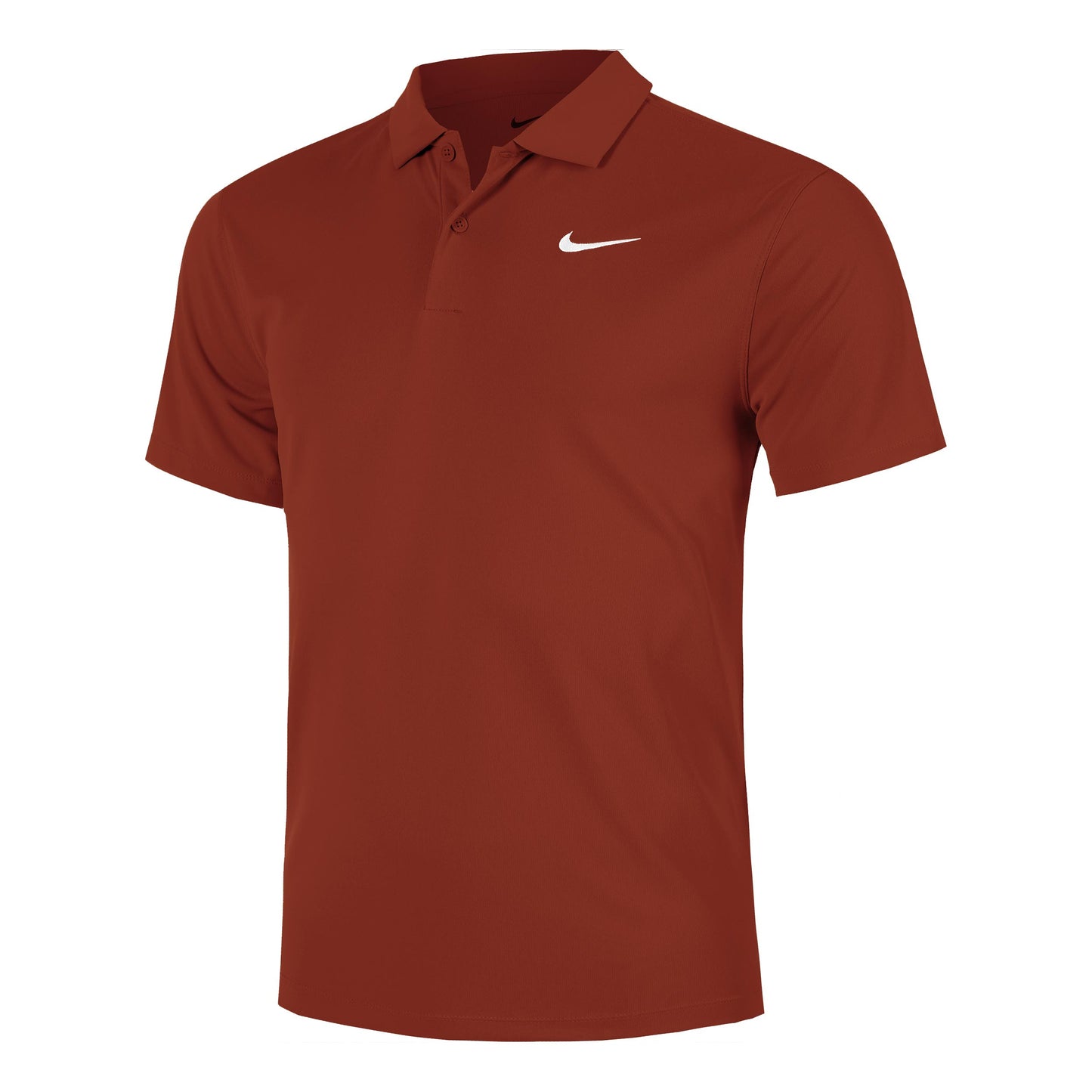 Nike Dri-Fit Victory Court Solid Pólo Muži - hrdza