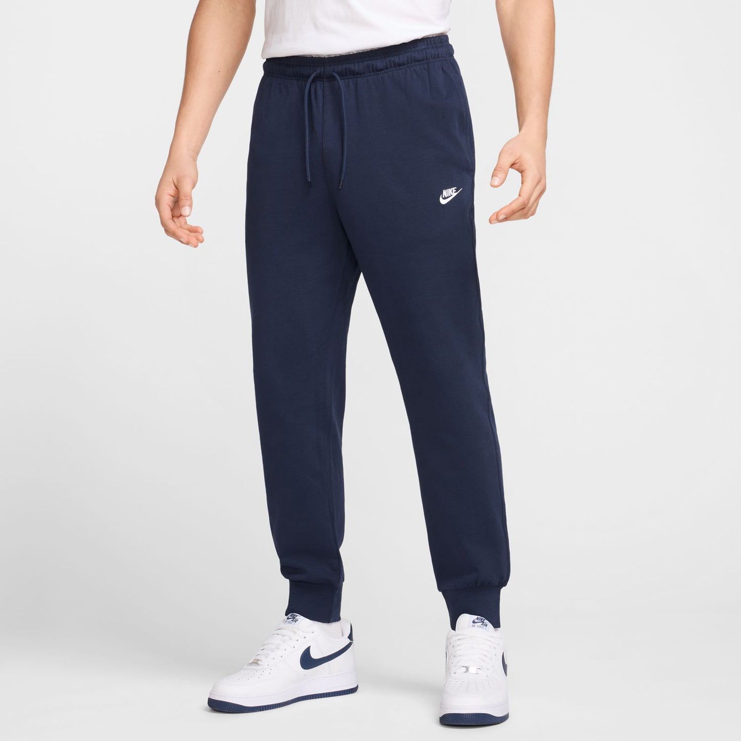 Nike Club Knit Tréninkové Kalhoty Muži - Tmavě Modrá