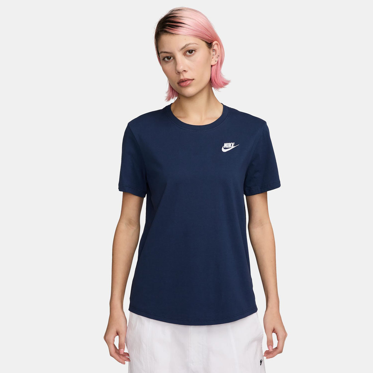 Nike Club Tričko Dámy-Tmavě Modrá