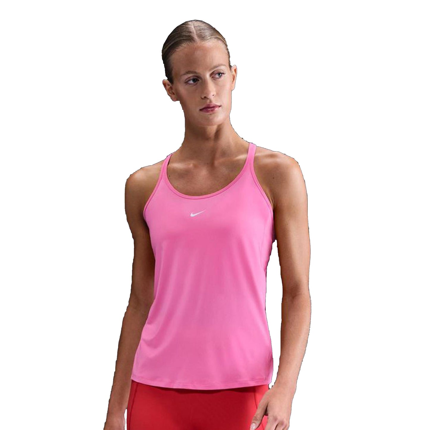 Nike One Classic Dri-Fit Strappy Sportovní Tílko Dámy-Růžová