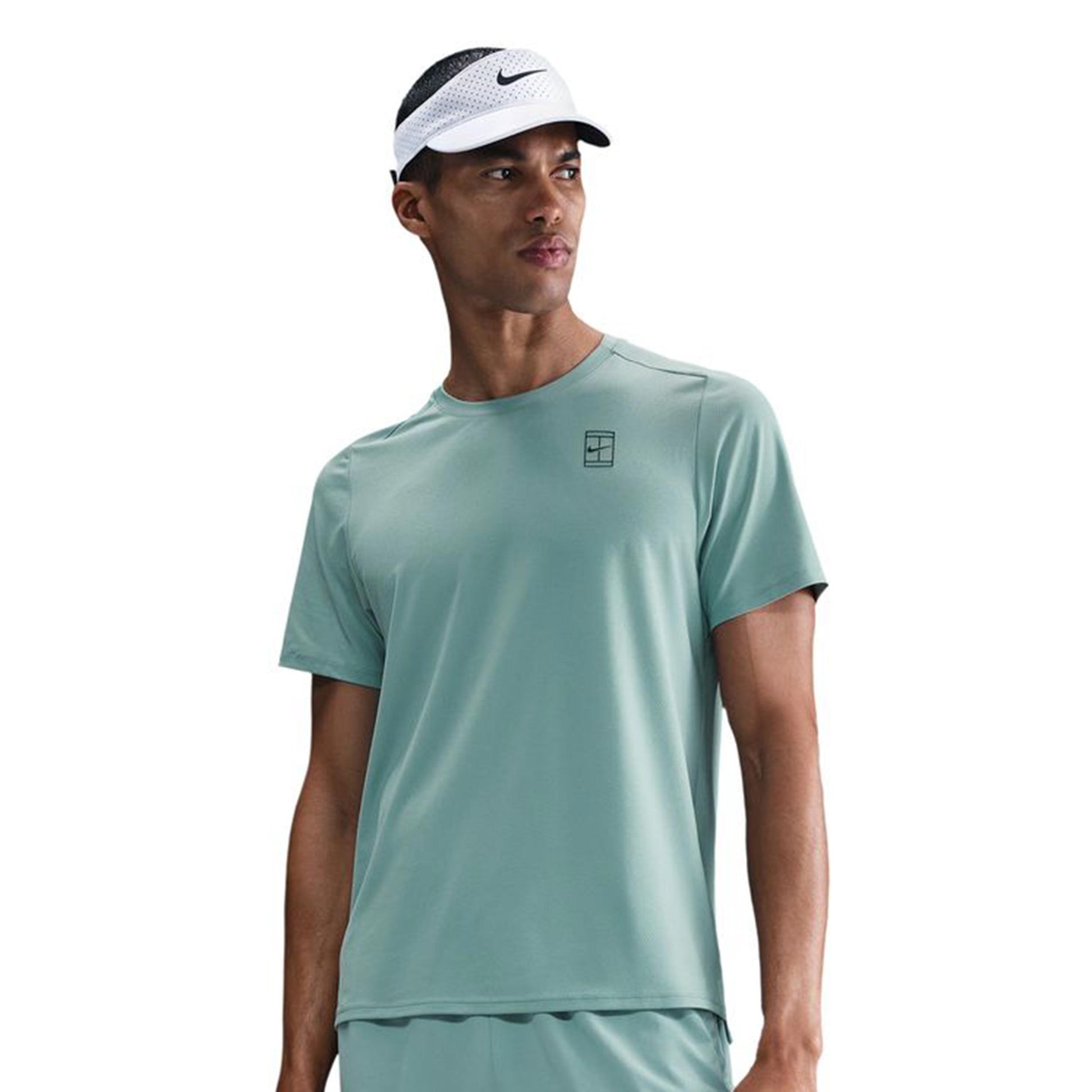 Nike Court Dri-Fit Advantage Tričko Muži-Šalvia