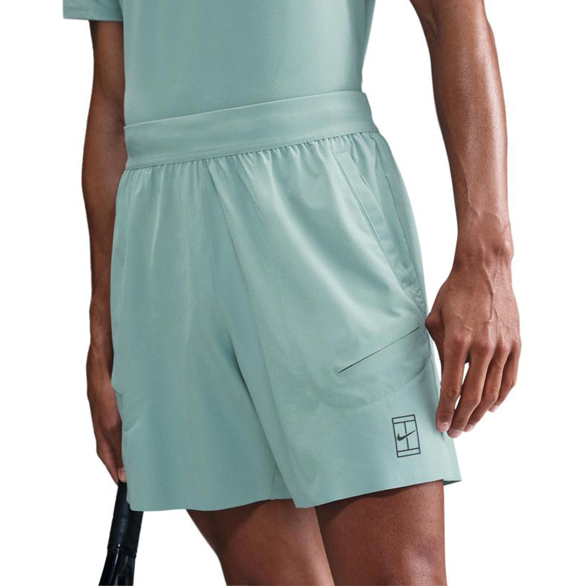 Nike Court Dri-Fit Advantage 6in Šortky Muži-Modro-šedá
