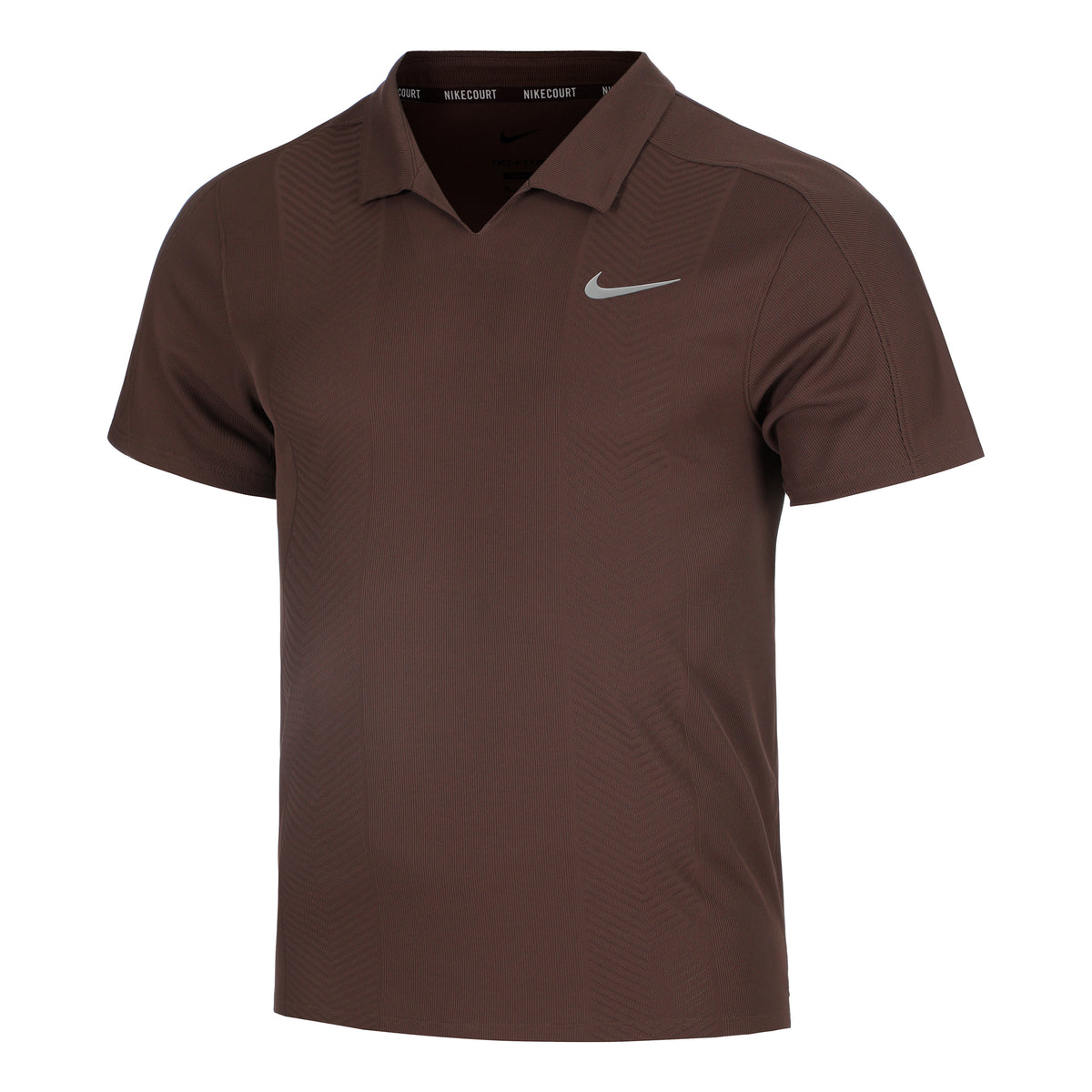 Nike Court Dri-Fit Slam Pólo Muži-hnědá