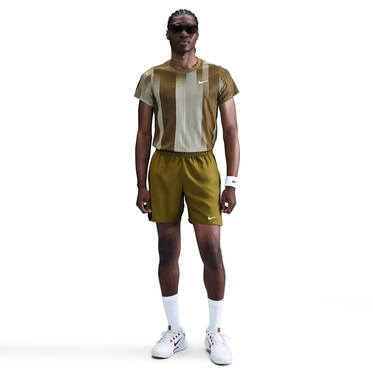Nike Court Victory Dri-Fit 7in Šortky Muži - olivová