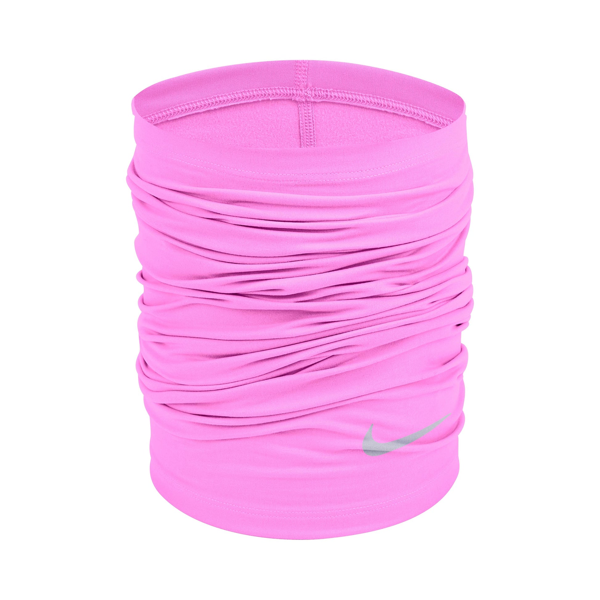 Nike Dri-Fit Wrap 2.0 Šátek na krk Unisex - růžová, stříbrná