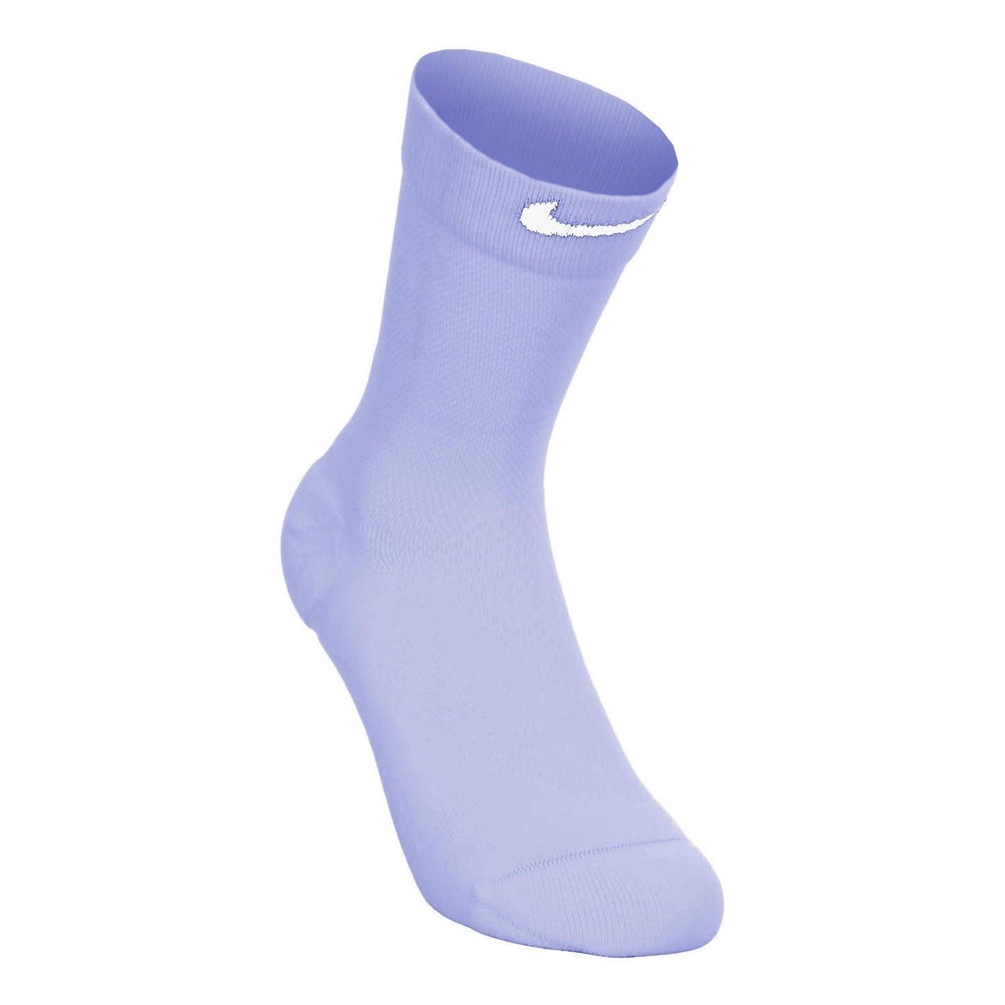 Nike Fast Midweight Crew Running socks Unisex - modro-šedá, bílá