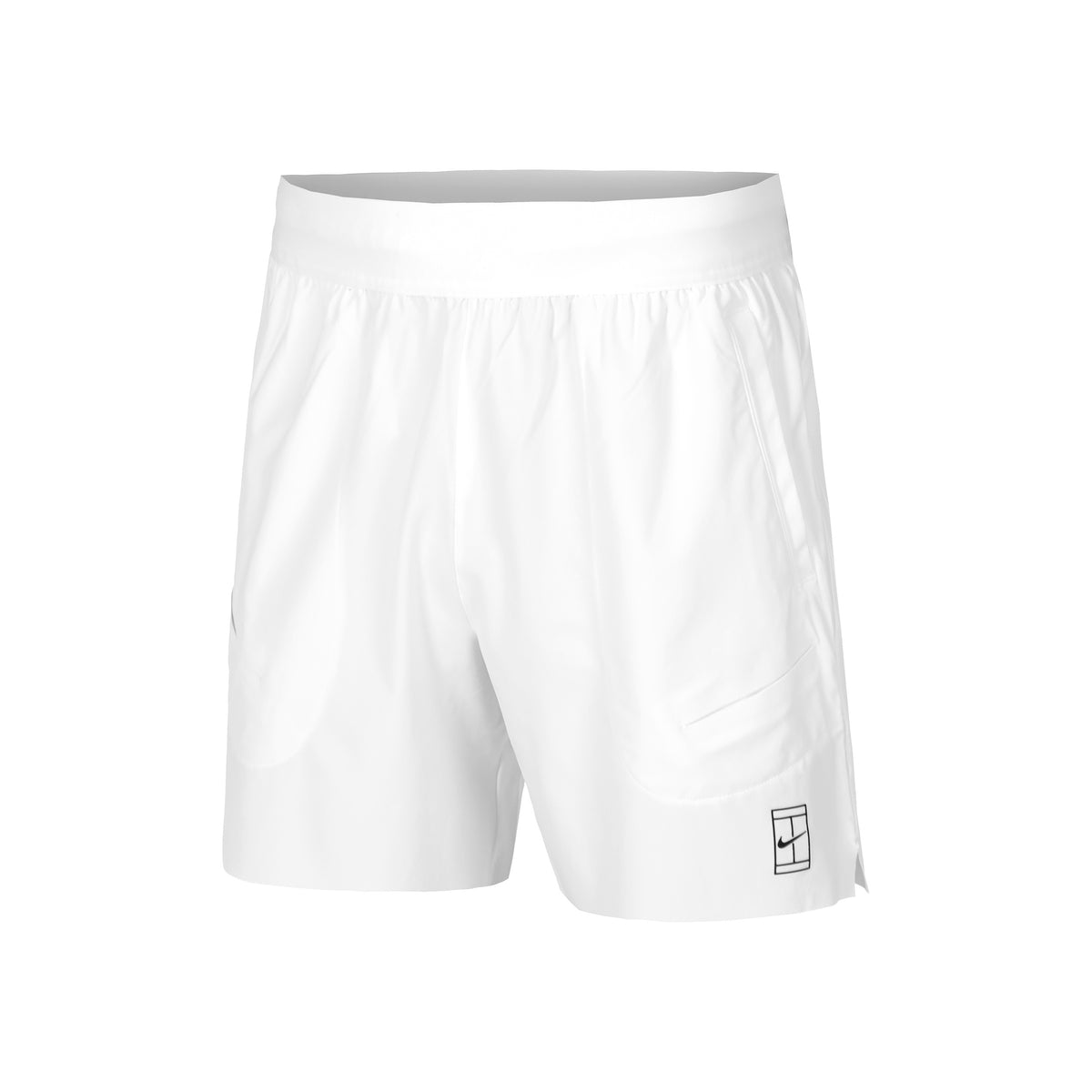 Nike Court Dri-Fit Advantage 6in Šortky Muži-Bílá,Černá