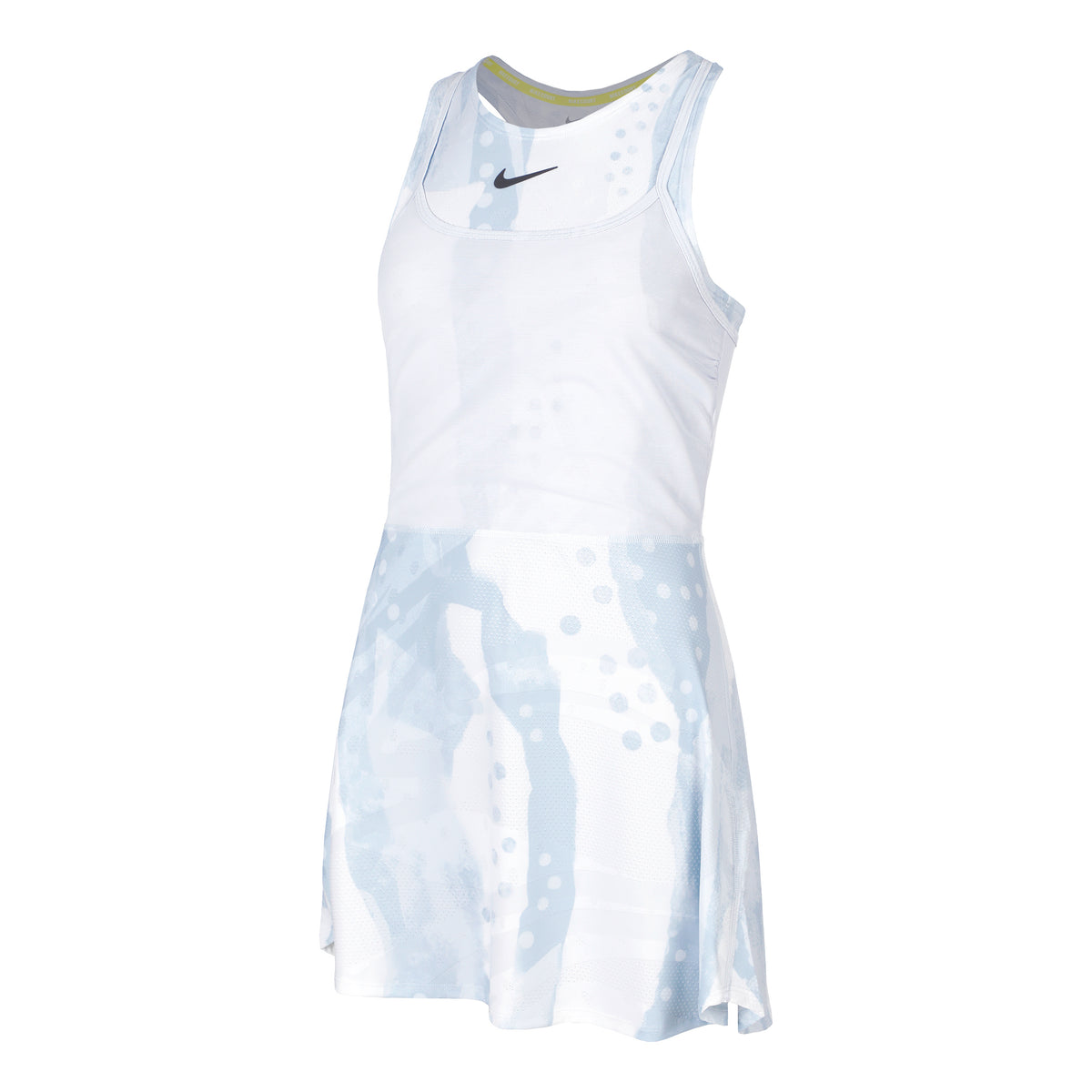 Nike Court Dri-Fit Slam Šaty Dámy-Bílá,Světle Šedá