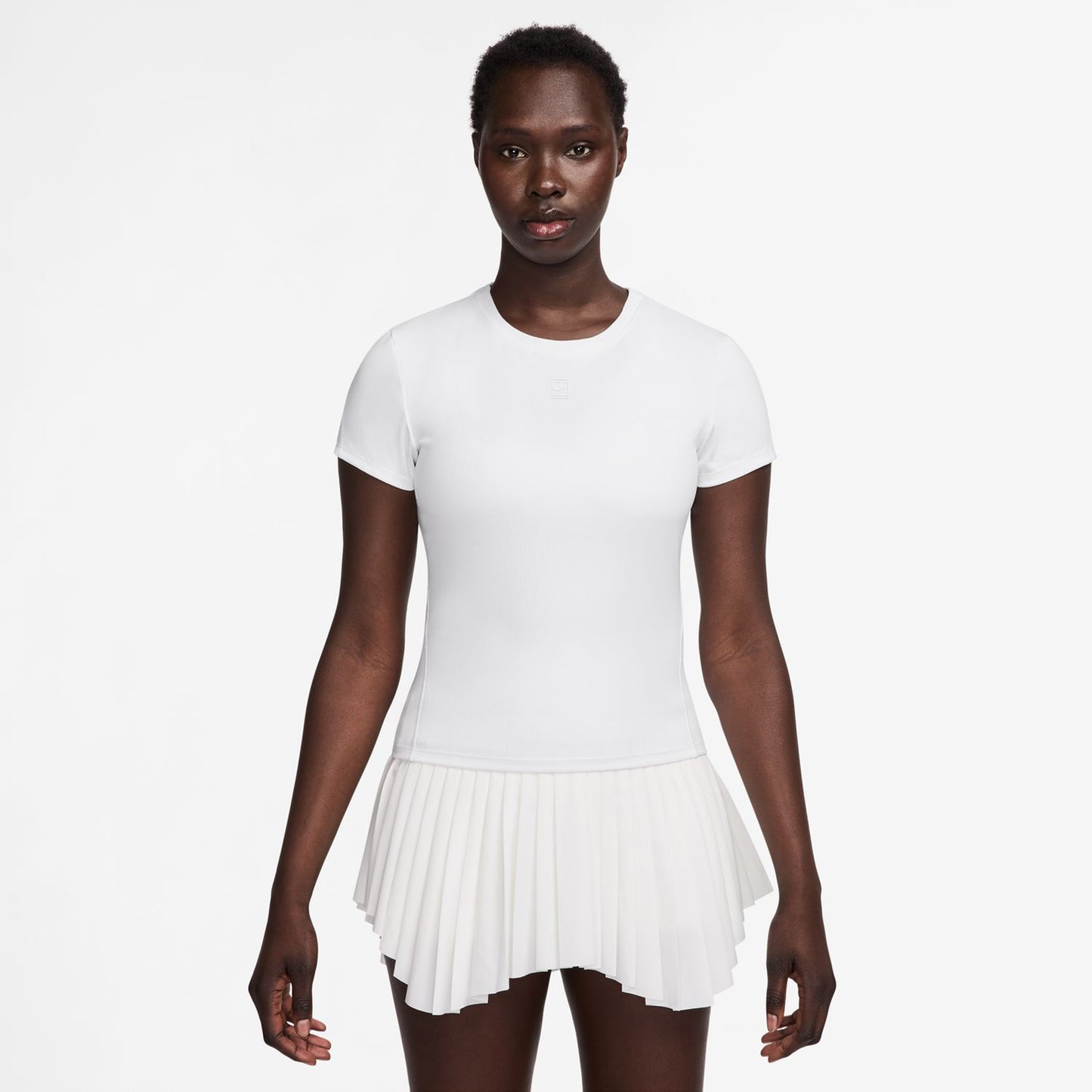 Nike Court Dri-Fit Advantage Tričko Dámy-Bílá,Bílá