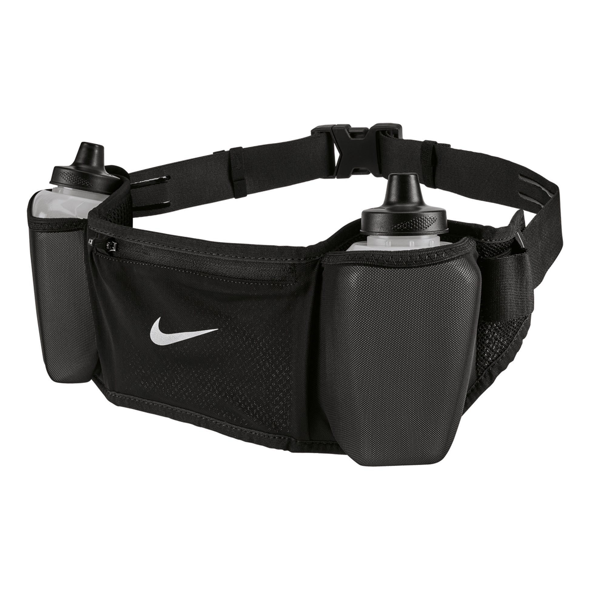 Nike Flex Flex Stride Double Bottel 709ml Pás na nápoj - černá